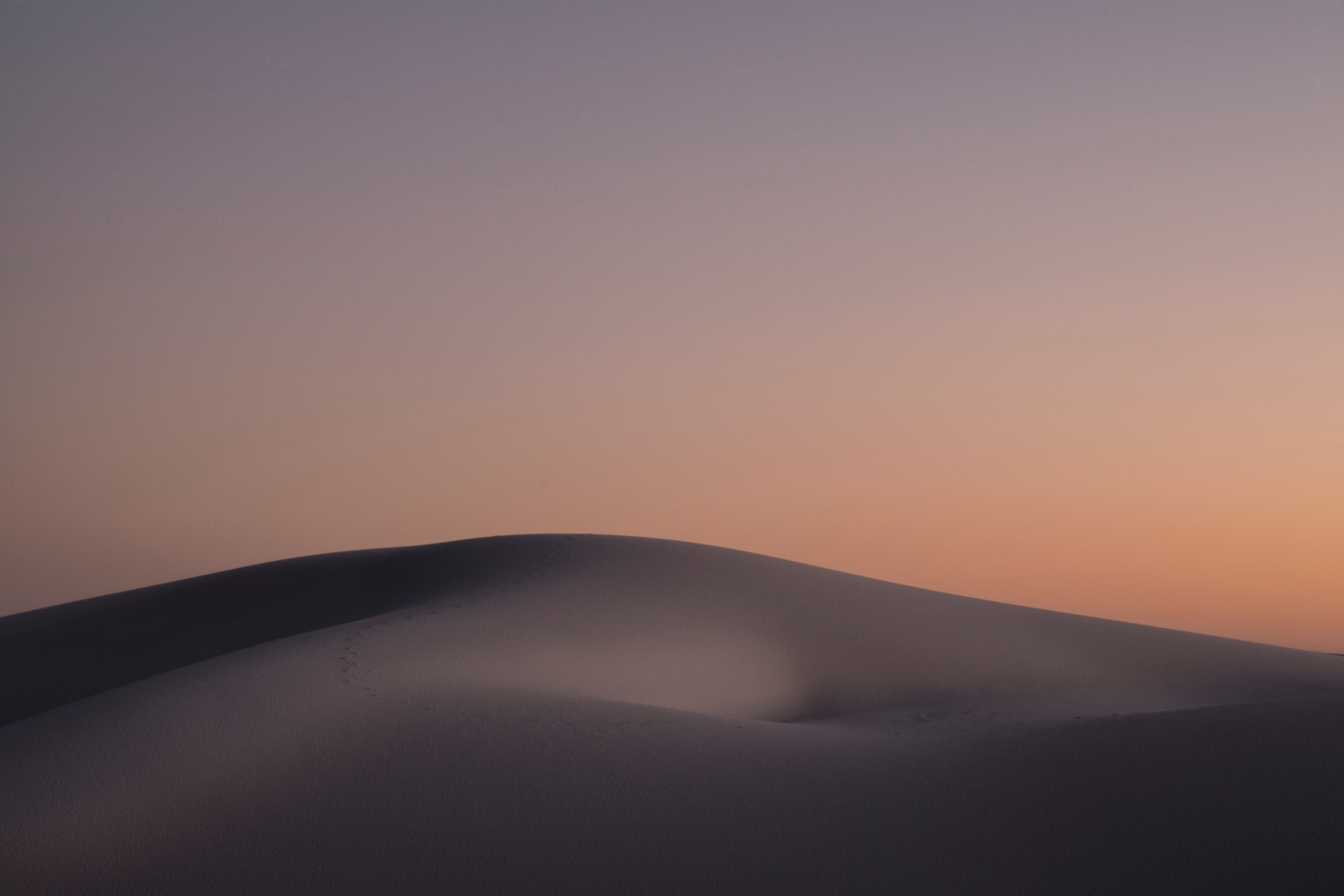 nature, landscape, sand, dunes, desert, HD Wallpaper