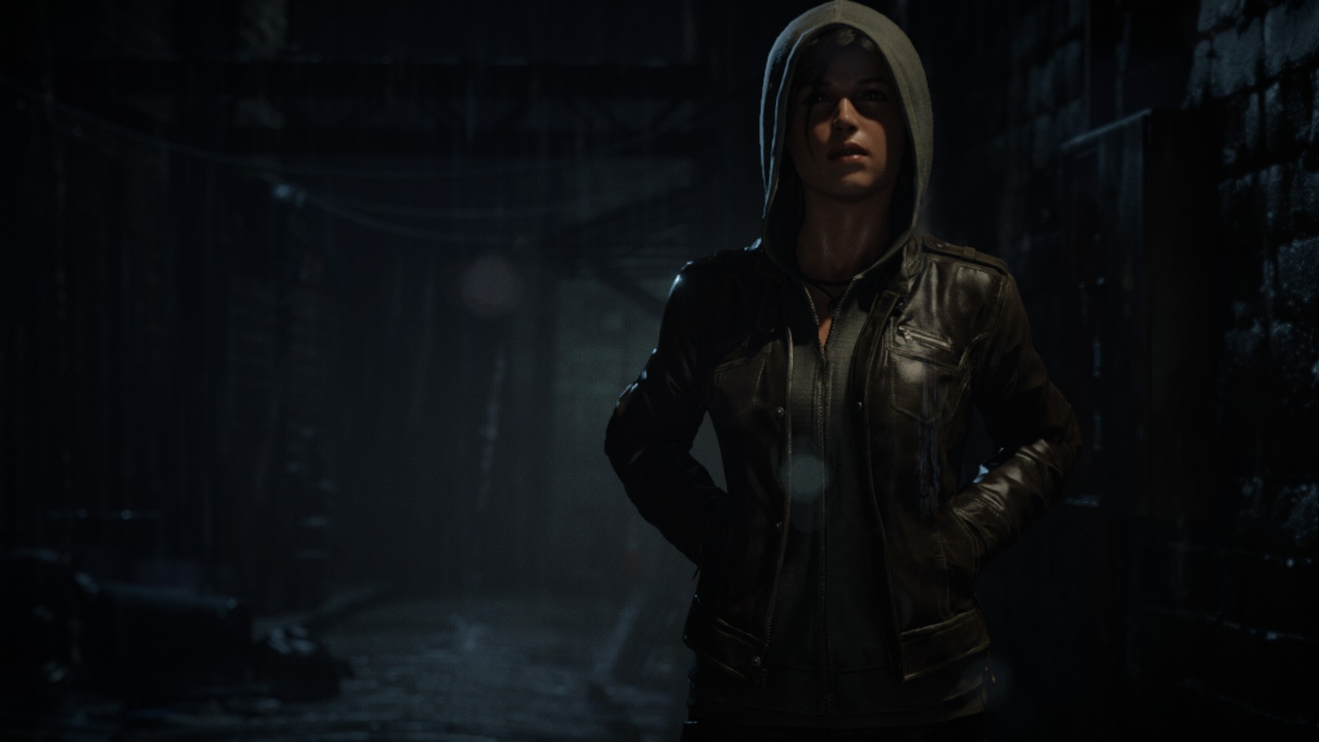 Lara Croft, hoods, video games, Tomb Raider, dark, HD Wallpaper
