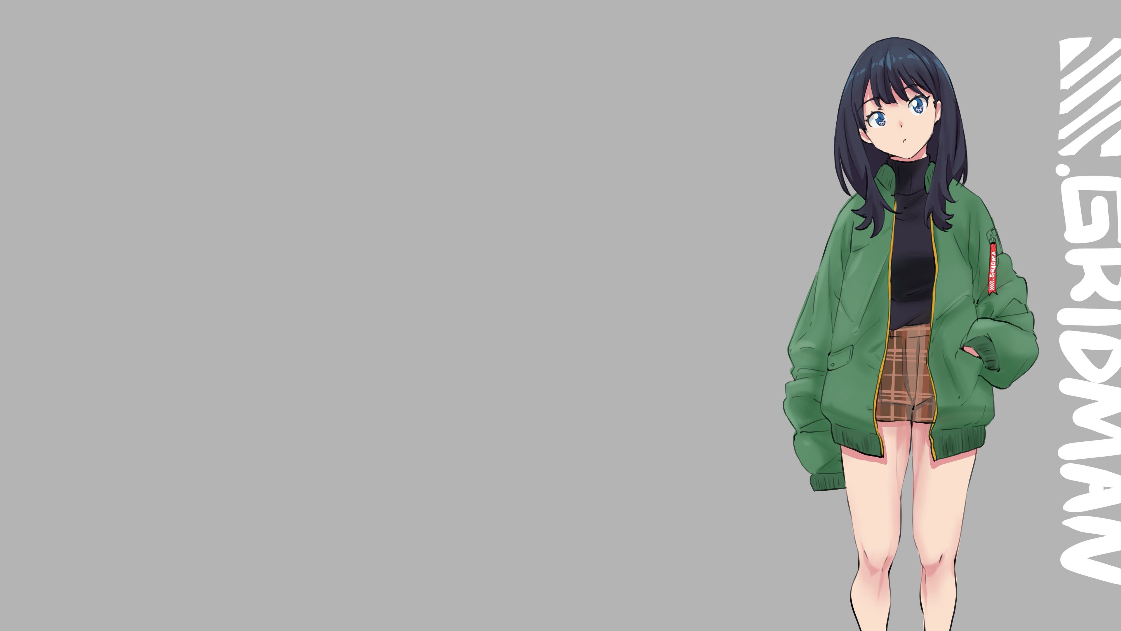 anime, anime girls, SSSS.GRIDMAN, Takarada Rikka, HD Wallpaper