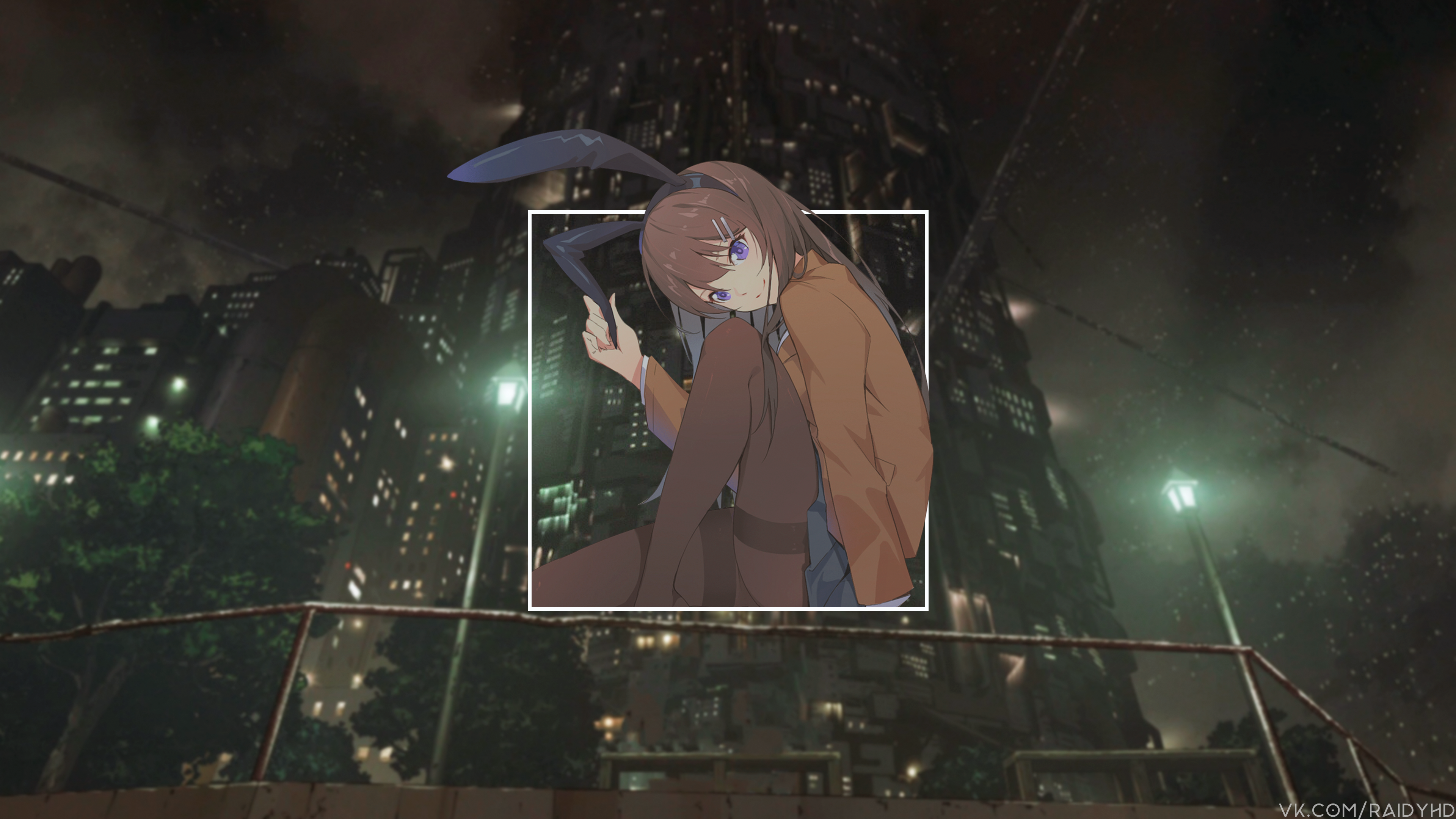 anime girls, anime, picture-in-picture, HD Wallpaper