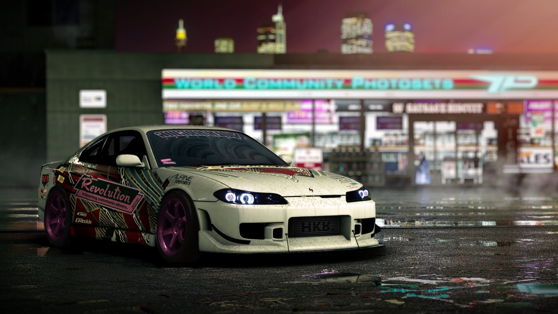 Nissan, car, vehicle, white cars, HD Wallpaper
