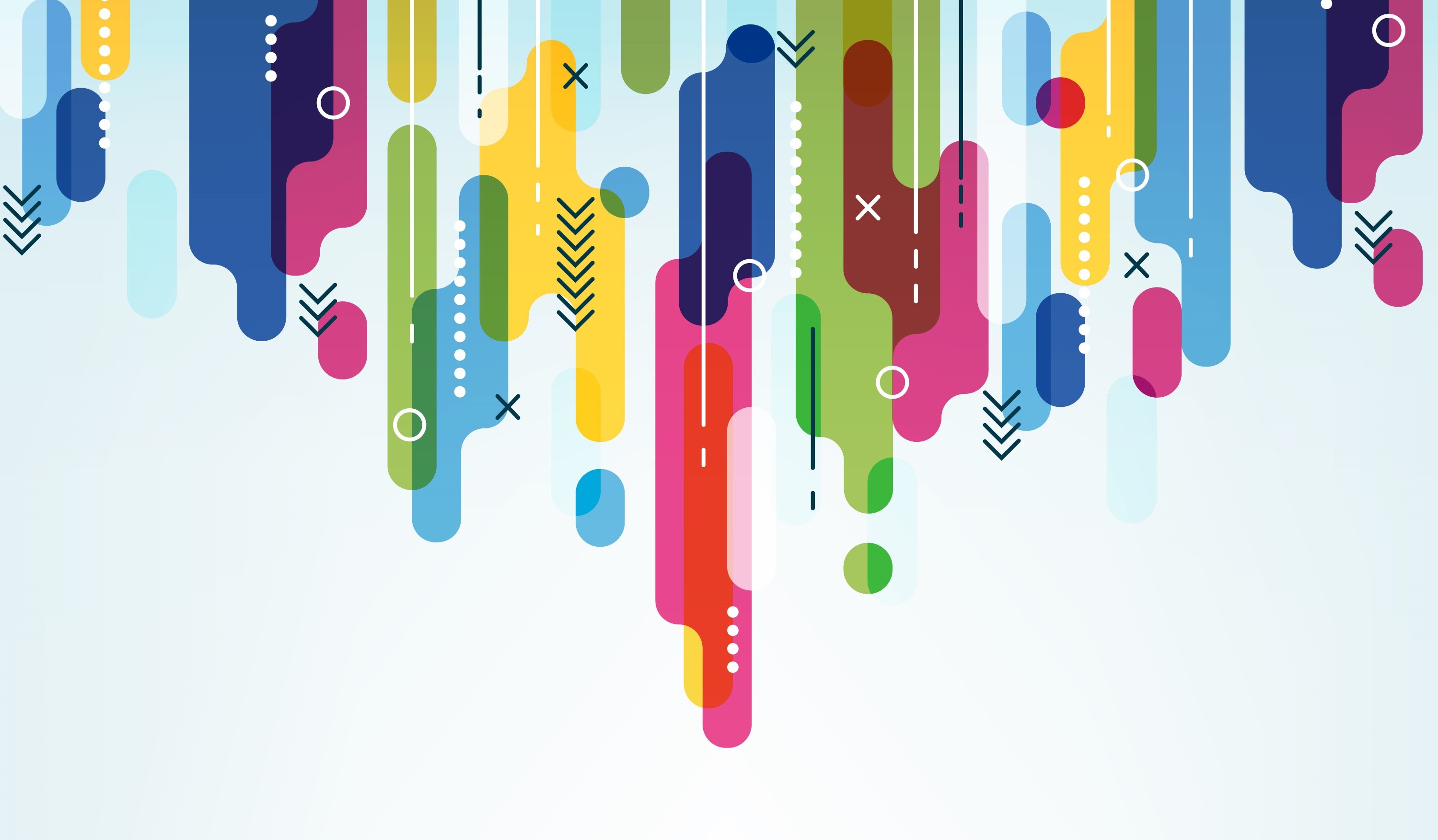 simple background, colorful, abstract, digital art, HD Wallpaper
