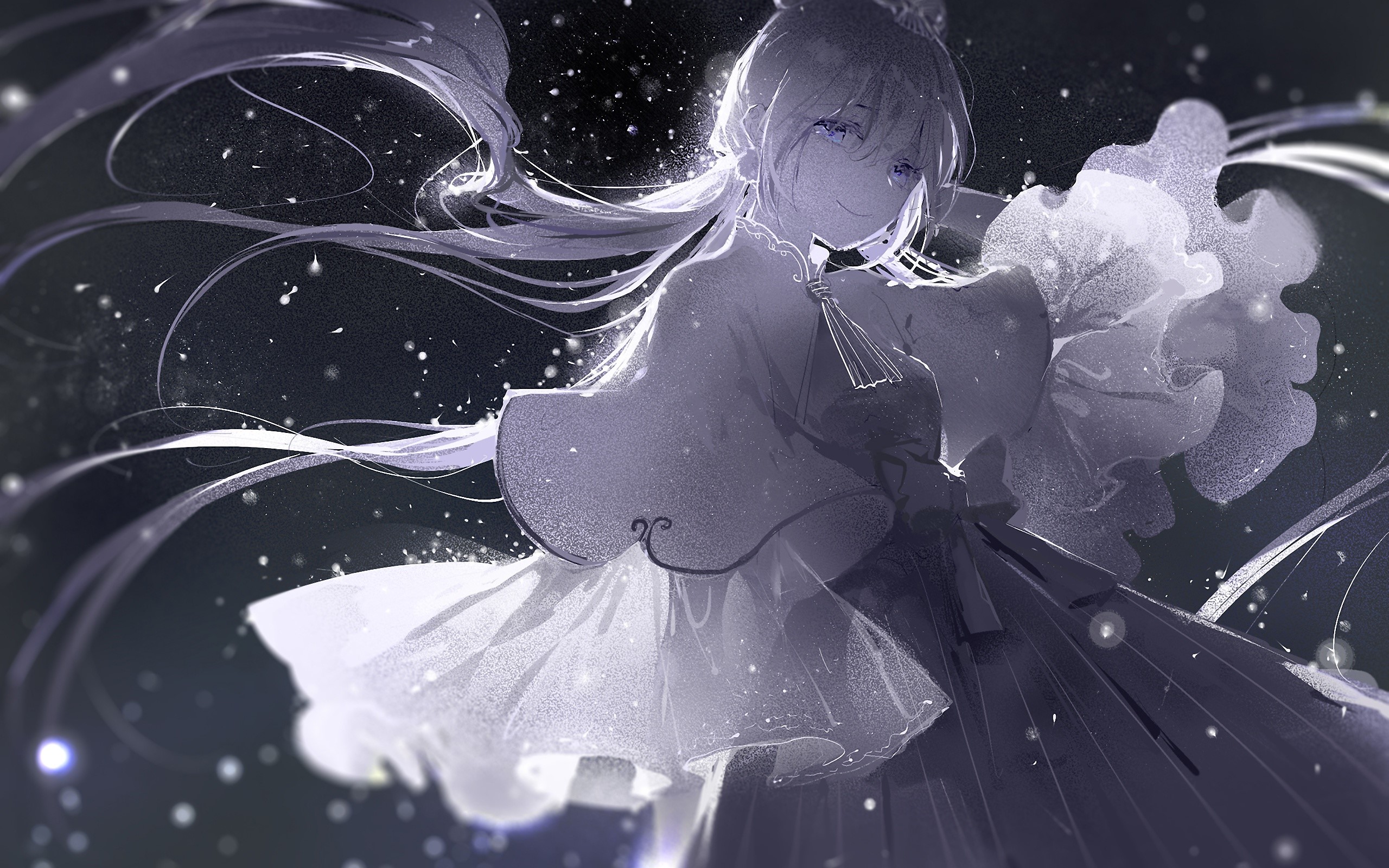 anime, anime girls, fantasy girl, long hair, HD Wallpaper