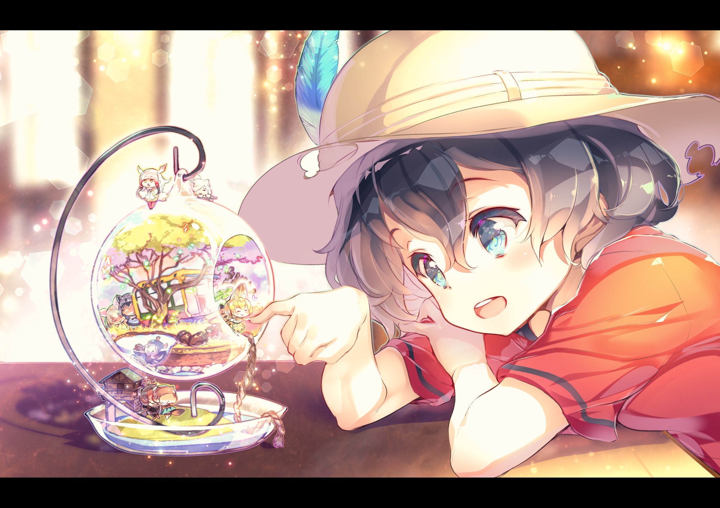 anime, anime girls, Kemono Friends, HD Wallpaper