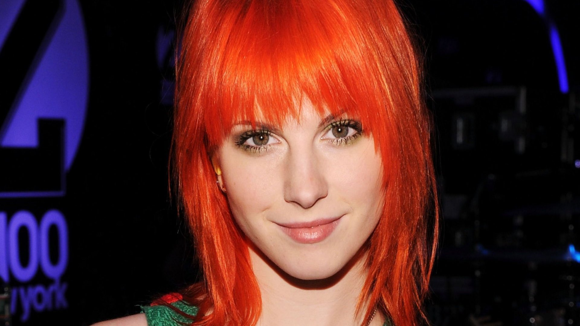 beauty, smile, model, redhead, HD Wallpaper