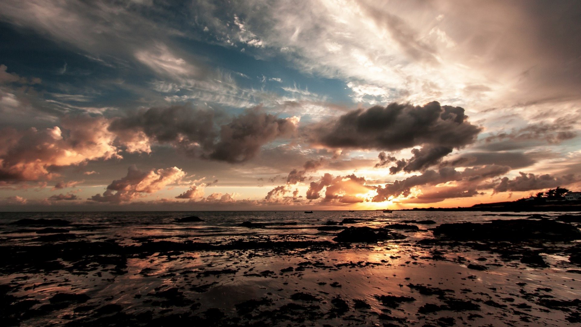 nature, beautiful, sky, dark, HD Wallpaper