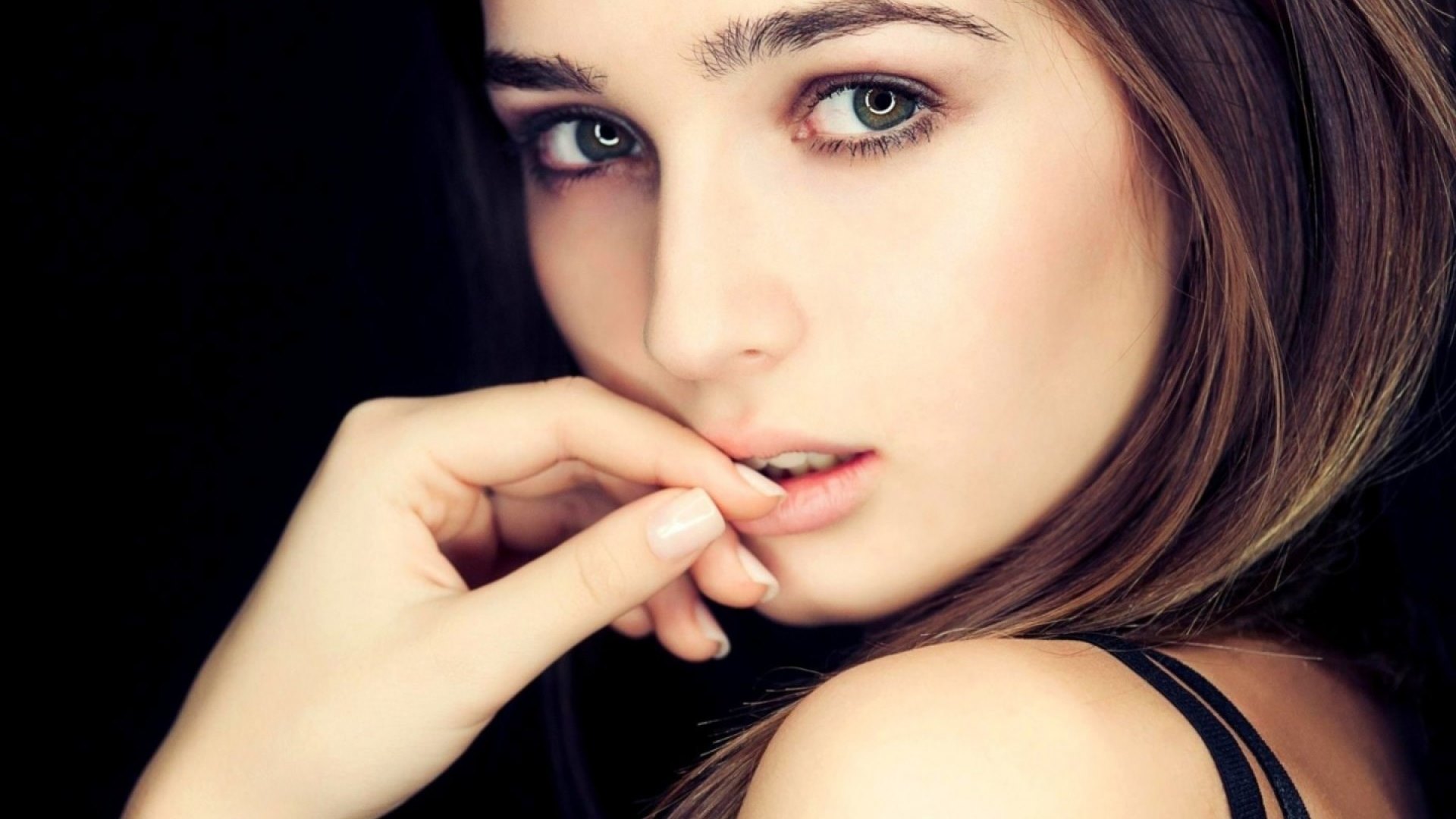 beauty, model, face, femle, HD Wallpaper