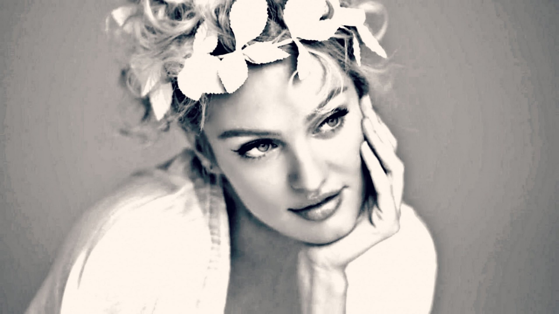 model, black, woman, girl, bw, hand, beauty, white, candice swanepoel, HD Wallpaper