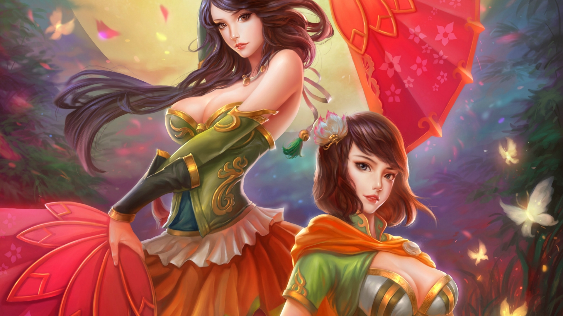 beauty, art, fantasy, woman, HD Wallpaper