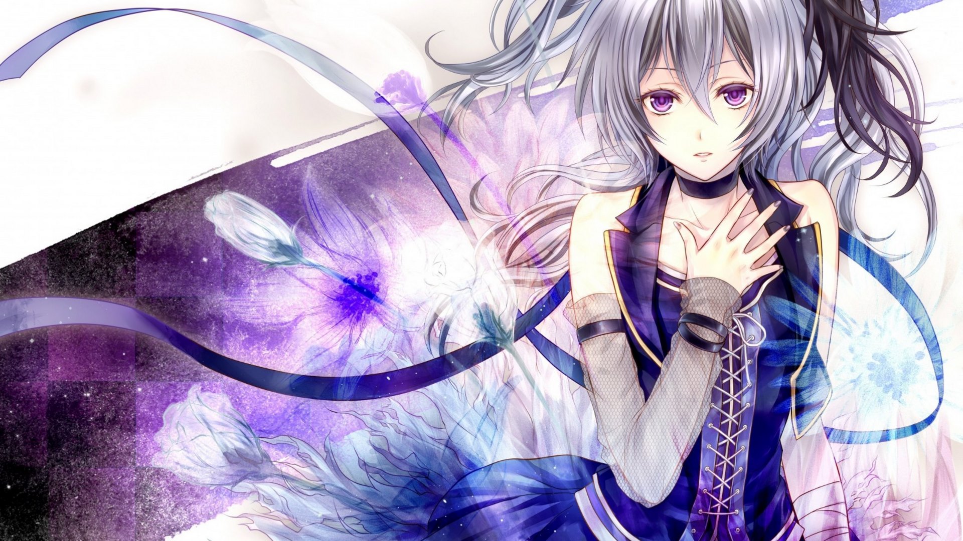 vocaloid, v flower, anime girl, v flower vocaloid, HD Wallpaper