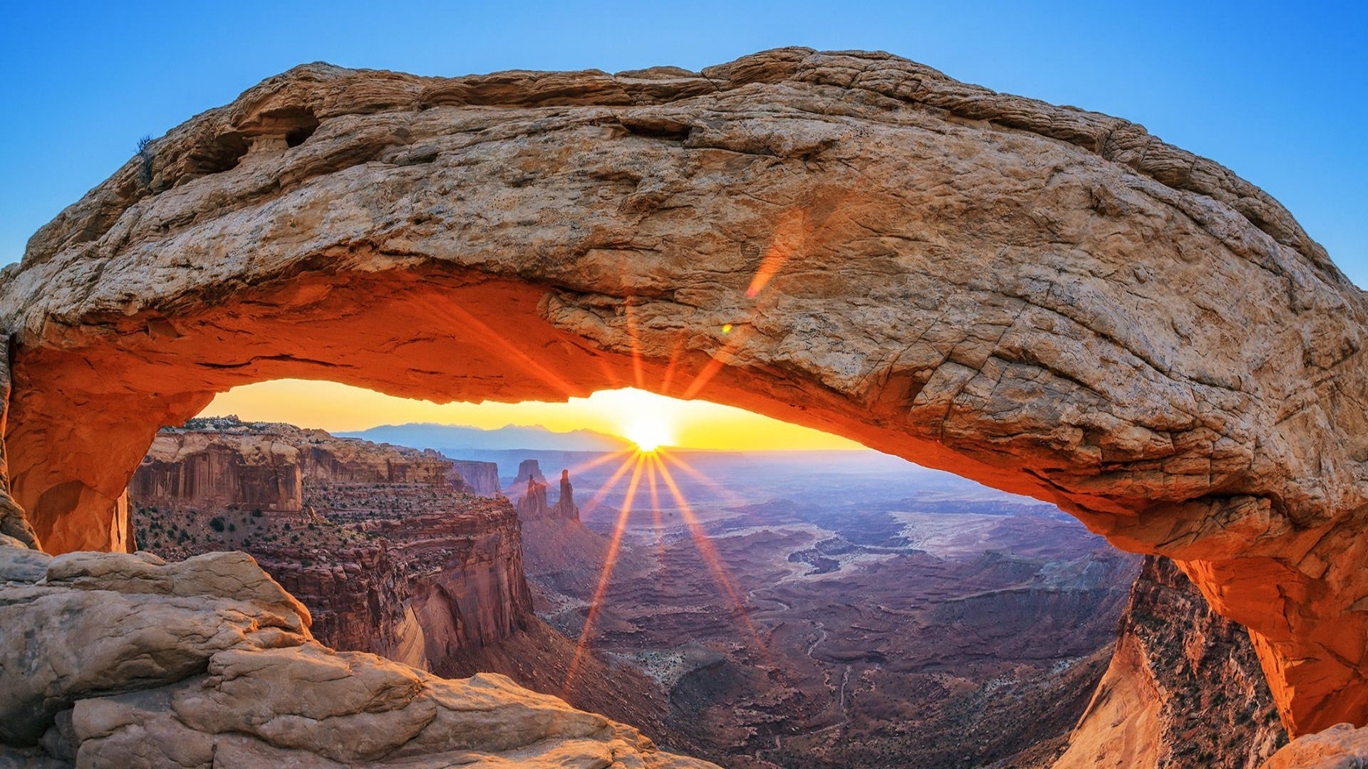 canyon, usa, colorado, natonal, rock, beautiful, park, sunset, HD Wallpaper