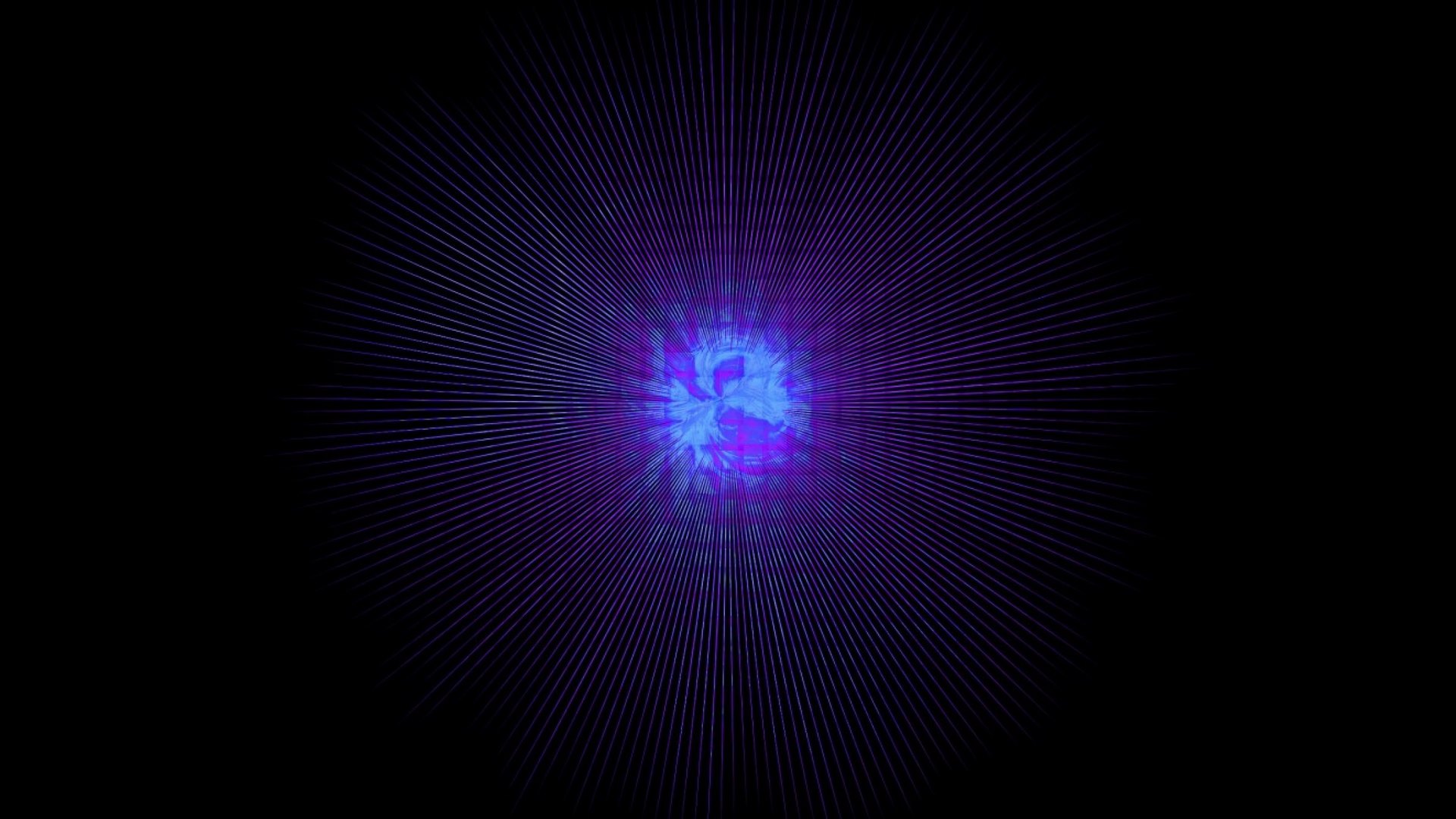 purple, space, black, abstract, blue, HD Wallpaper