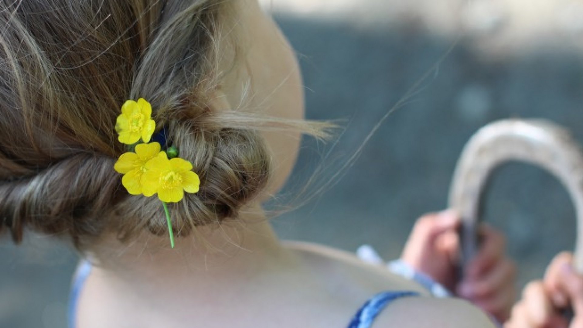 angel, yellow, blonde, beautiful, sweet, hair, tiny, girl, love, forever, flowers, nature, child, childhood, field, HD Wallpaper