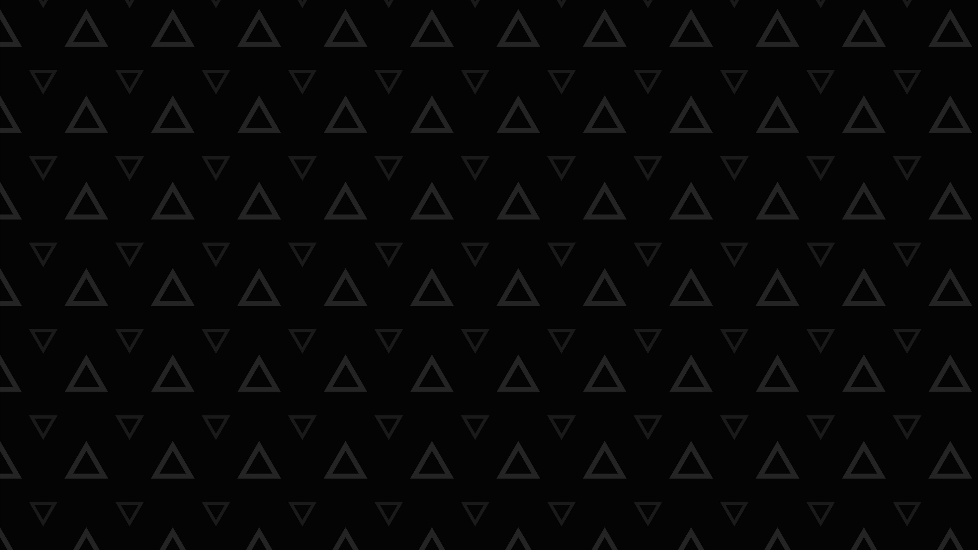 triangles, patterns, texture, black, 4k, HD Wallpaper