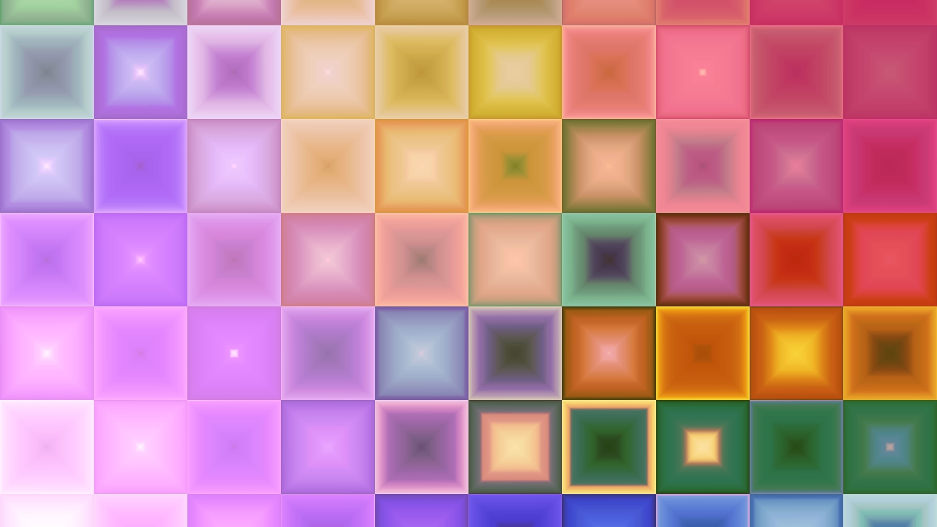 colors, squares, abstract, vector, HD Wallpaper