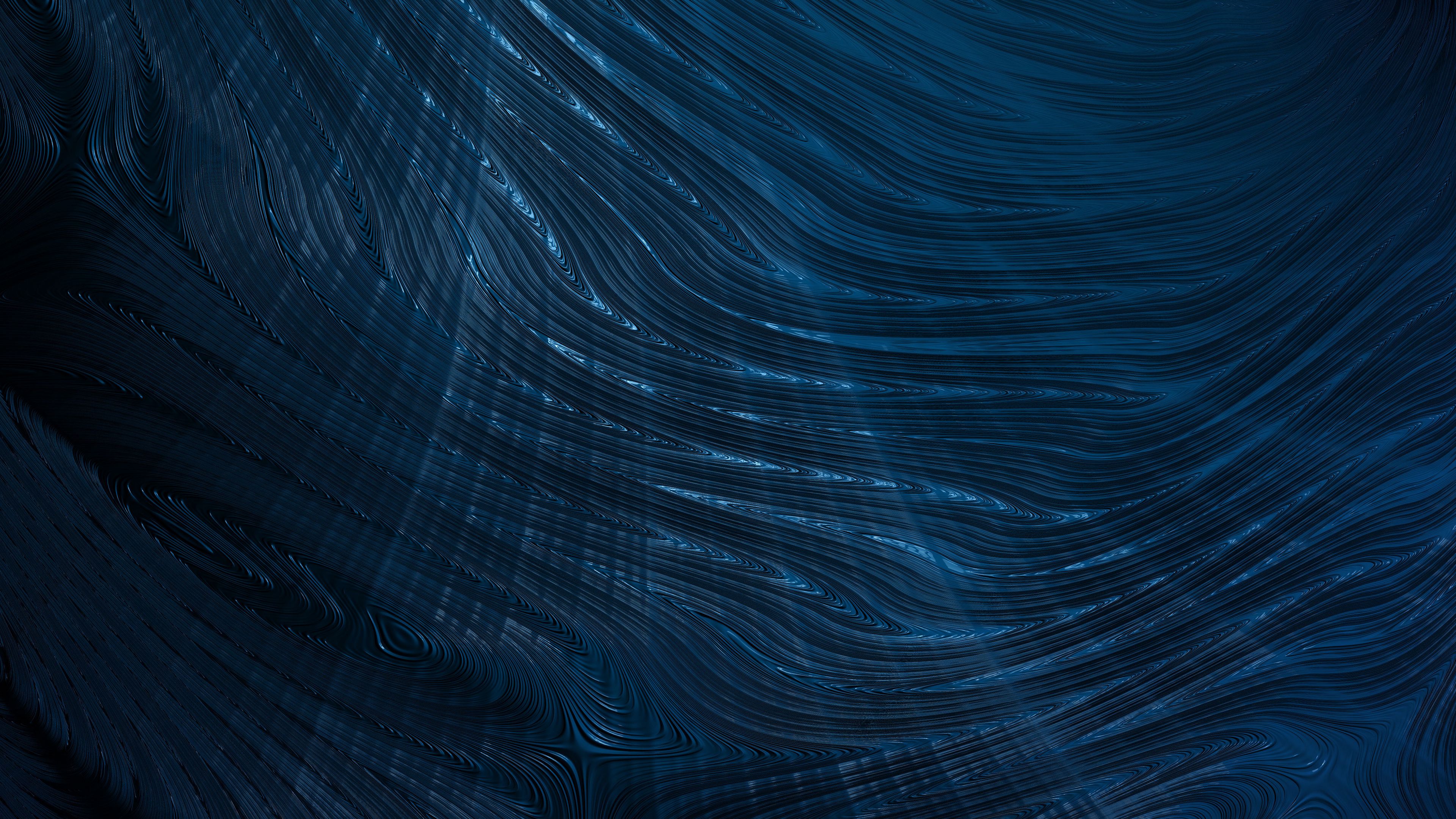 texture, dark, lines, patterns, blue, 4k, HD Wallpaper