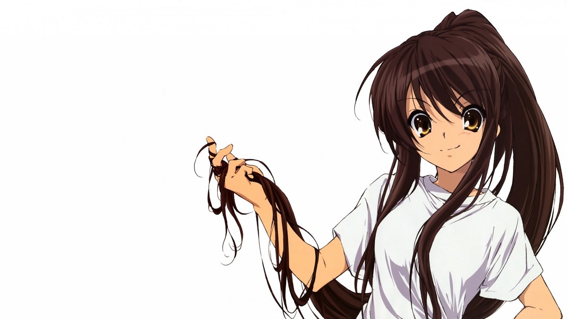 hair, manga, girl, anime, HD Wallpaper