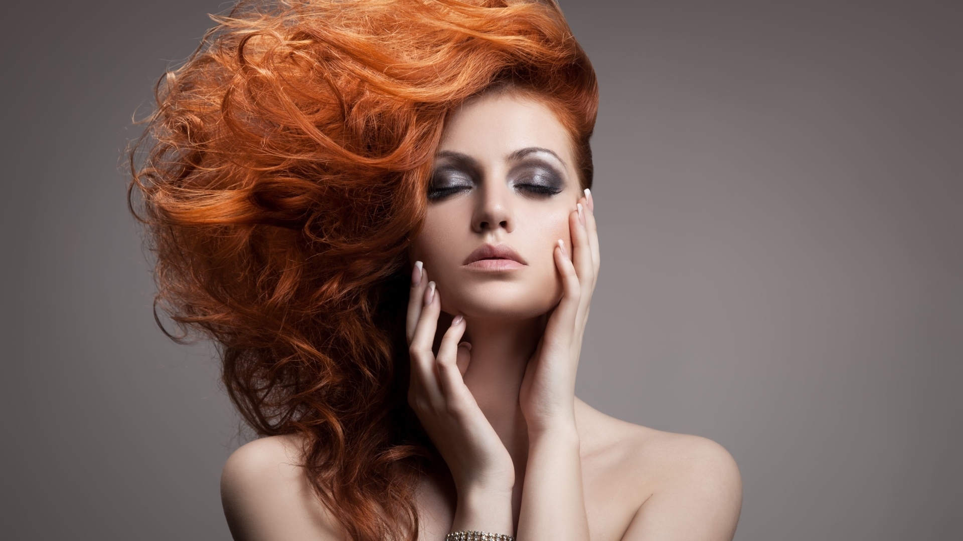 model, redhead, women, mood, HD Wallpaper