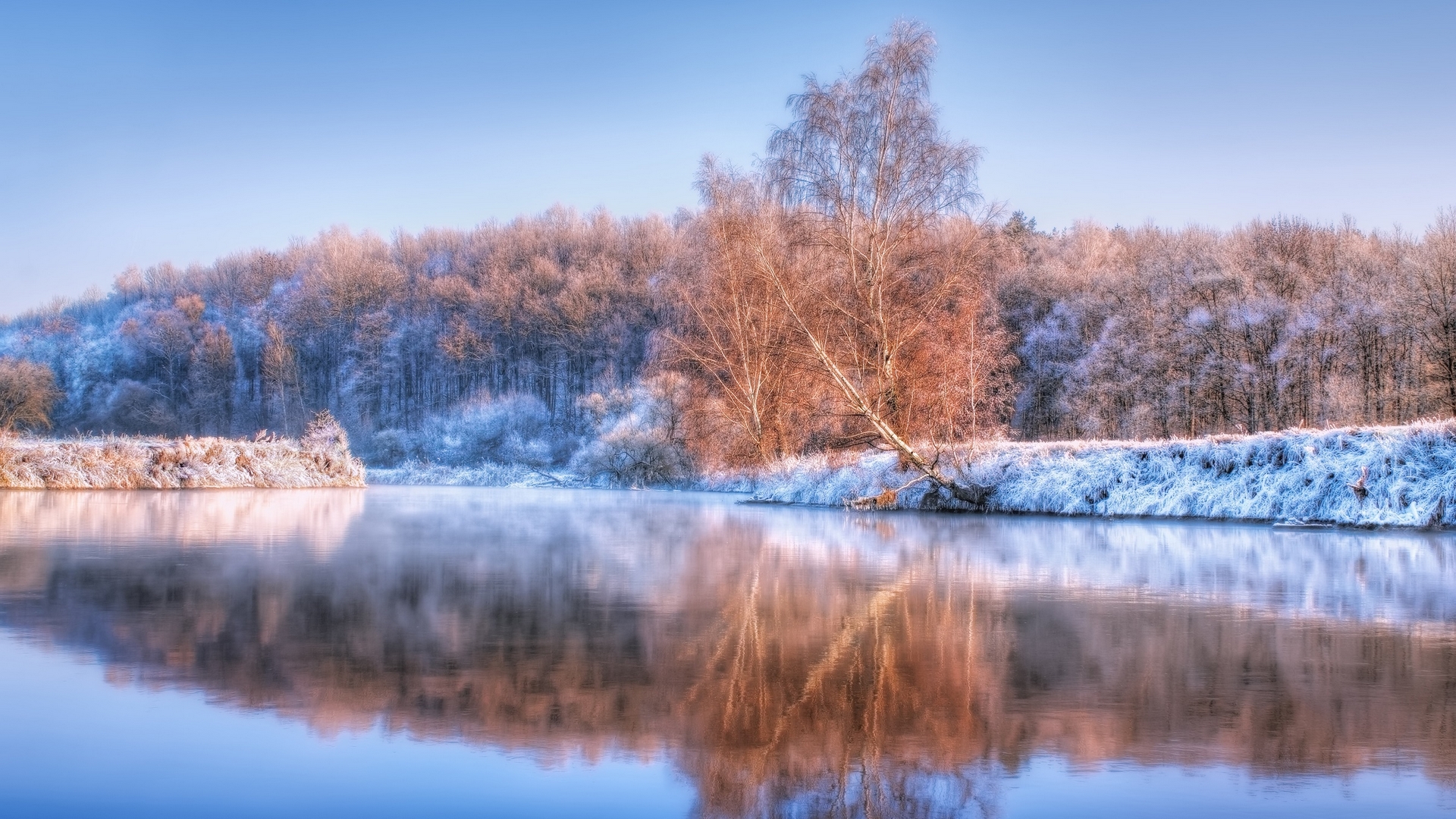 windows, desktop, reflections, HD Wallpaper