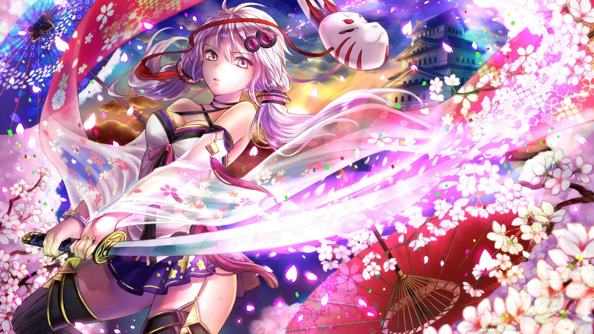 music, vocaloid, anime, sword, tiamo, HD Wallpaper