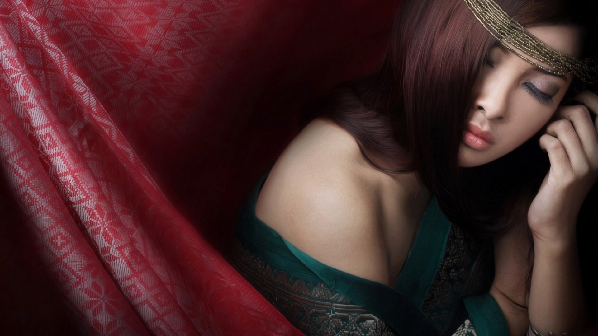 face, model, woman, asian, HD Wallpaper