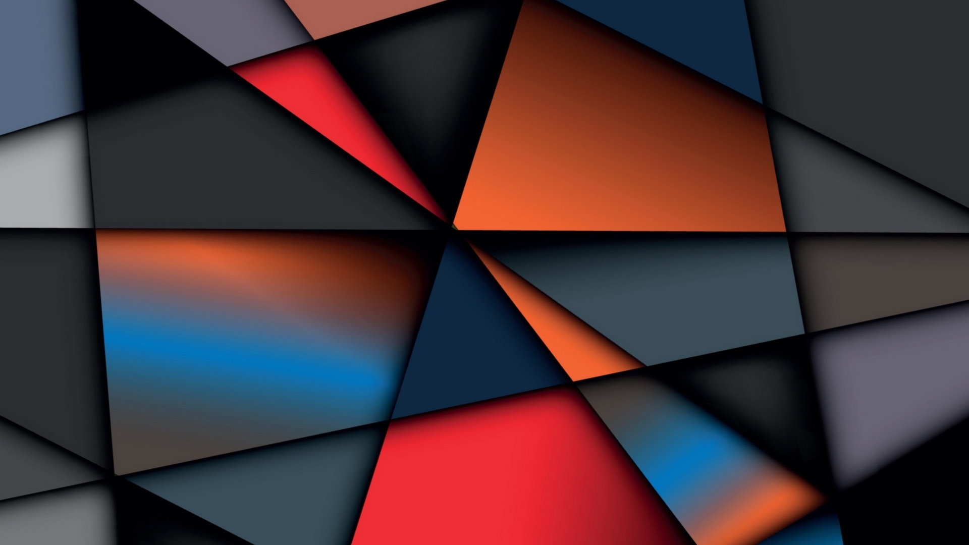colors, shapes, design, abstract, HD Wallpaper