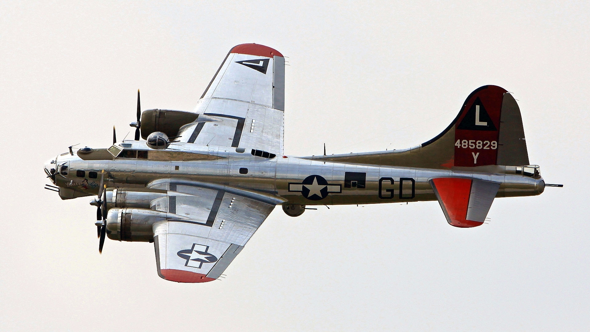 fortress, military, plane, flying, HD Wallpaper