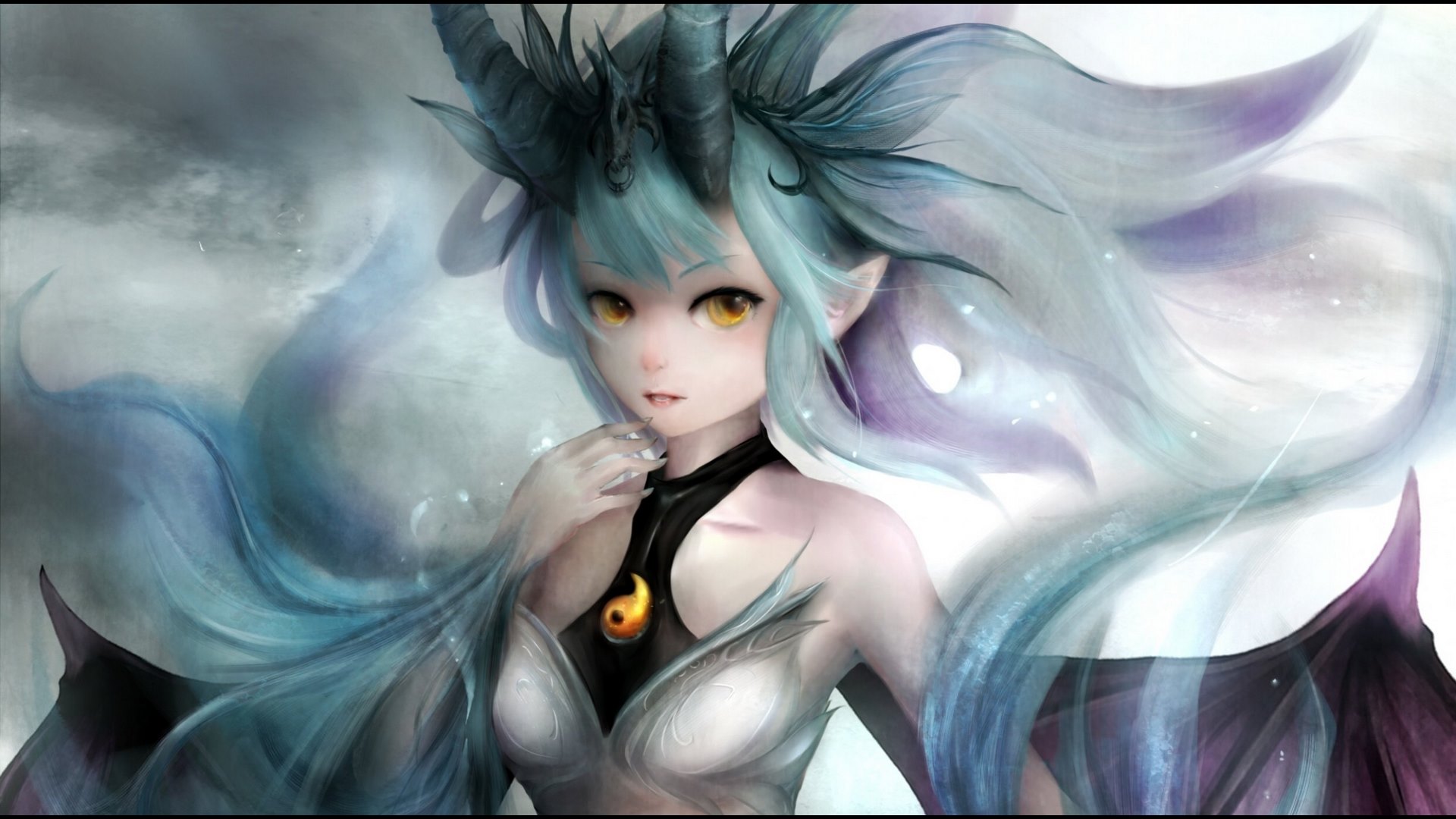 anime, anime girl, goddesess, fantasy, HD Wallpaper