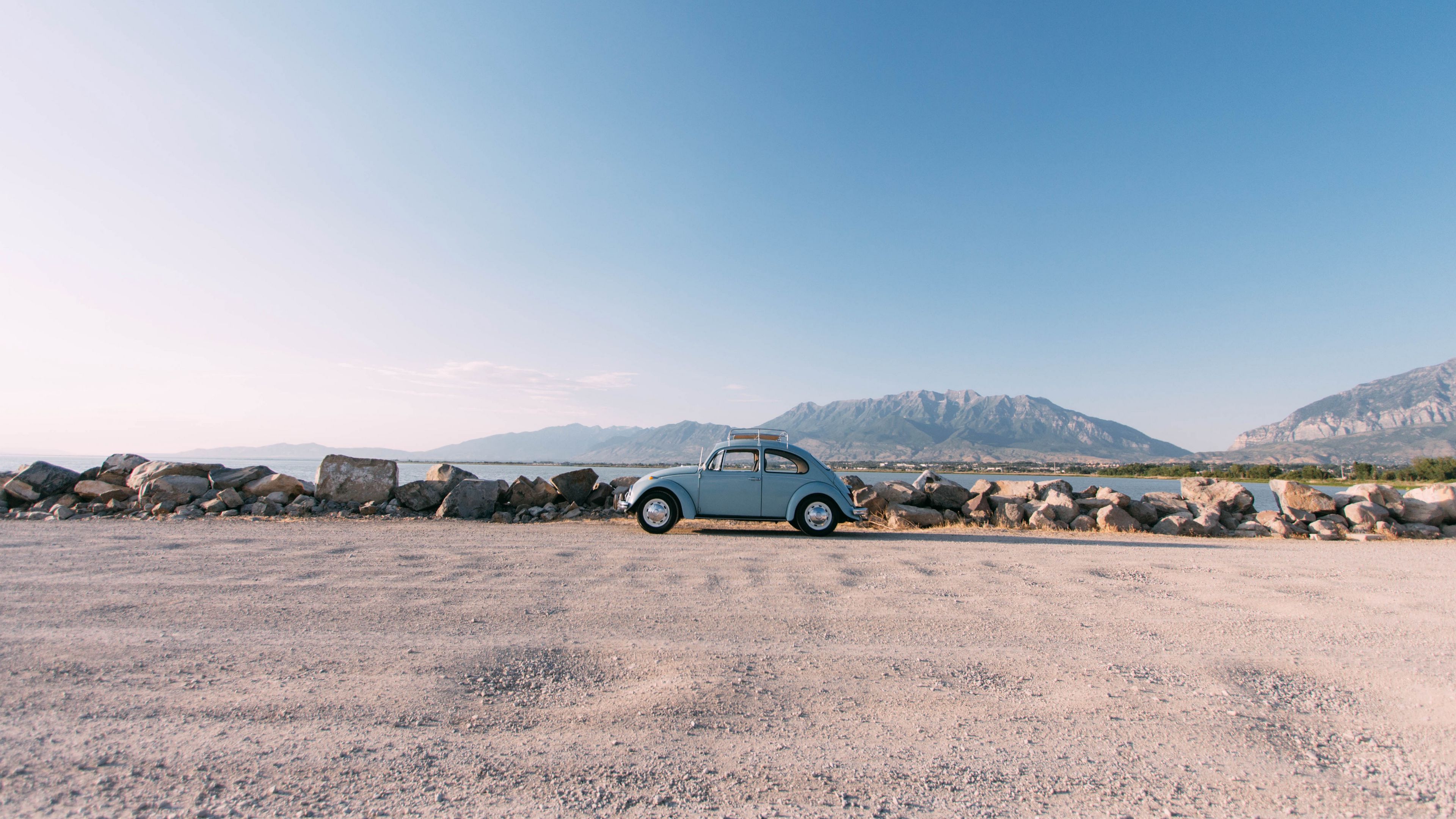 volkswagen beetle, volkswagen, retro, car, 4k, HD Wallpaper