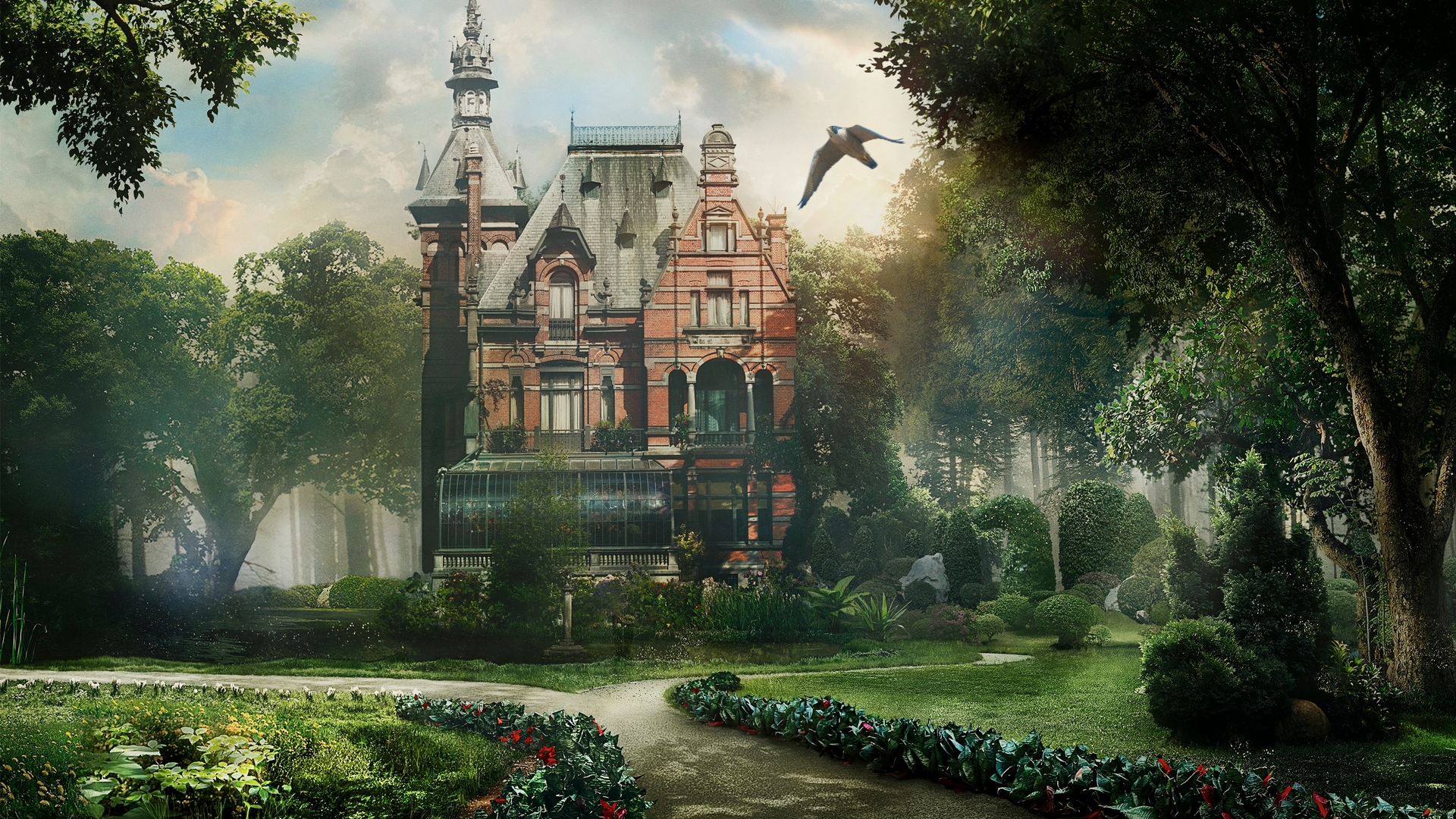 2016, beautifu, home, dream, fantasy, HD Wallpaper