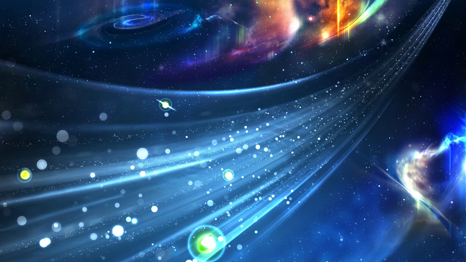 universe, abstract, HD Wallpaper