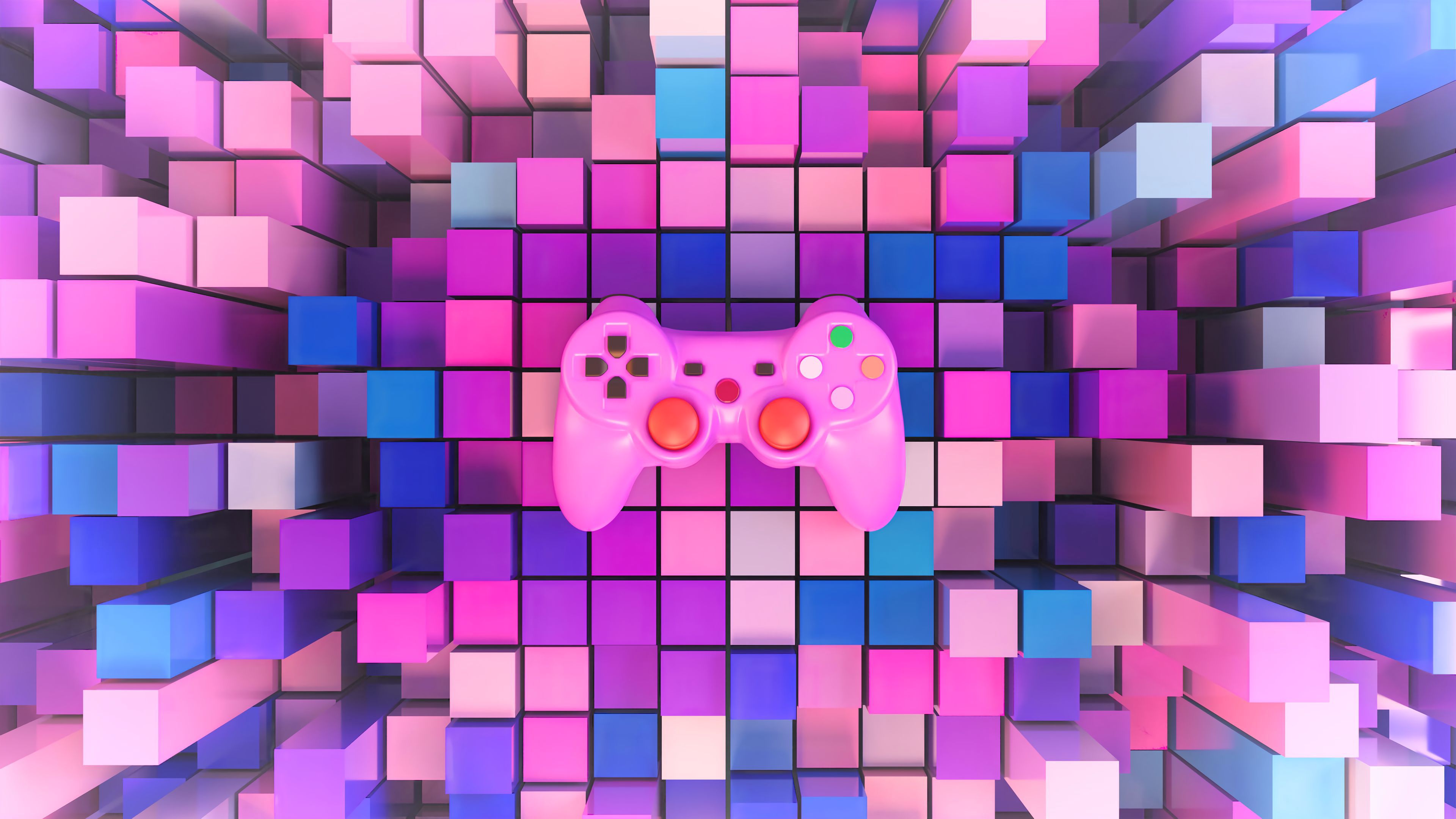 joystick, volume, 3d, 4k, HD Wallpaper