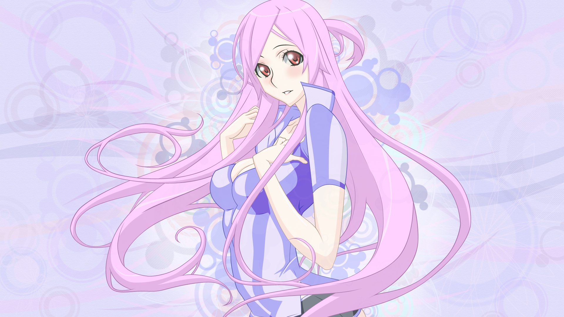 hot, pink, girl, HD Wallpaper