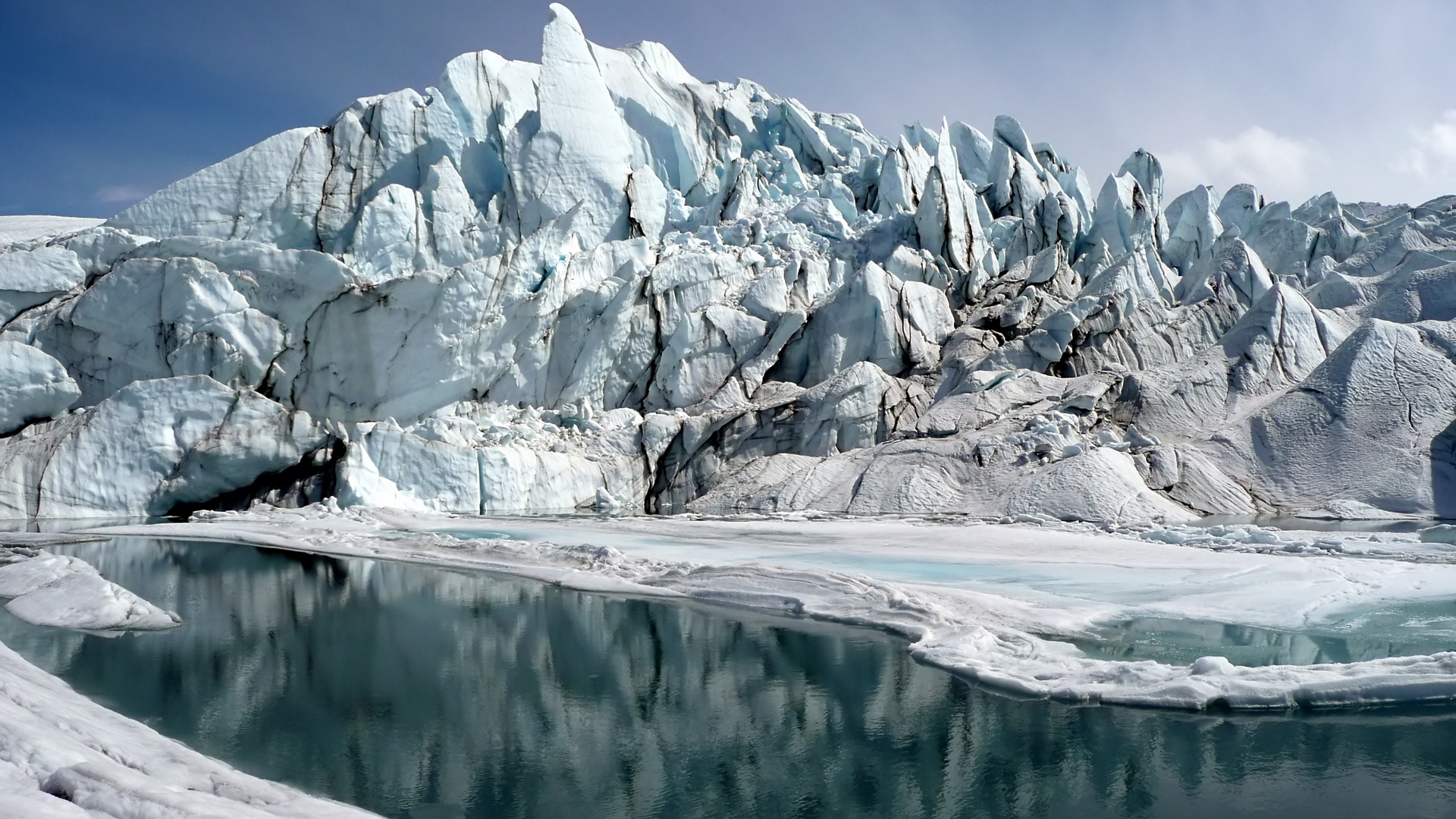 valleys, ice, glaciers, nature, HD Wallpaper