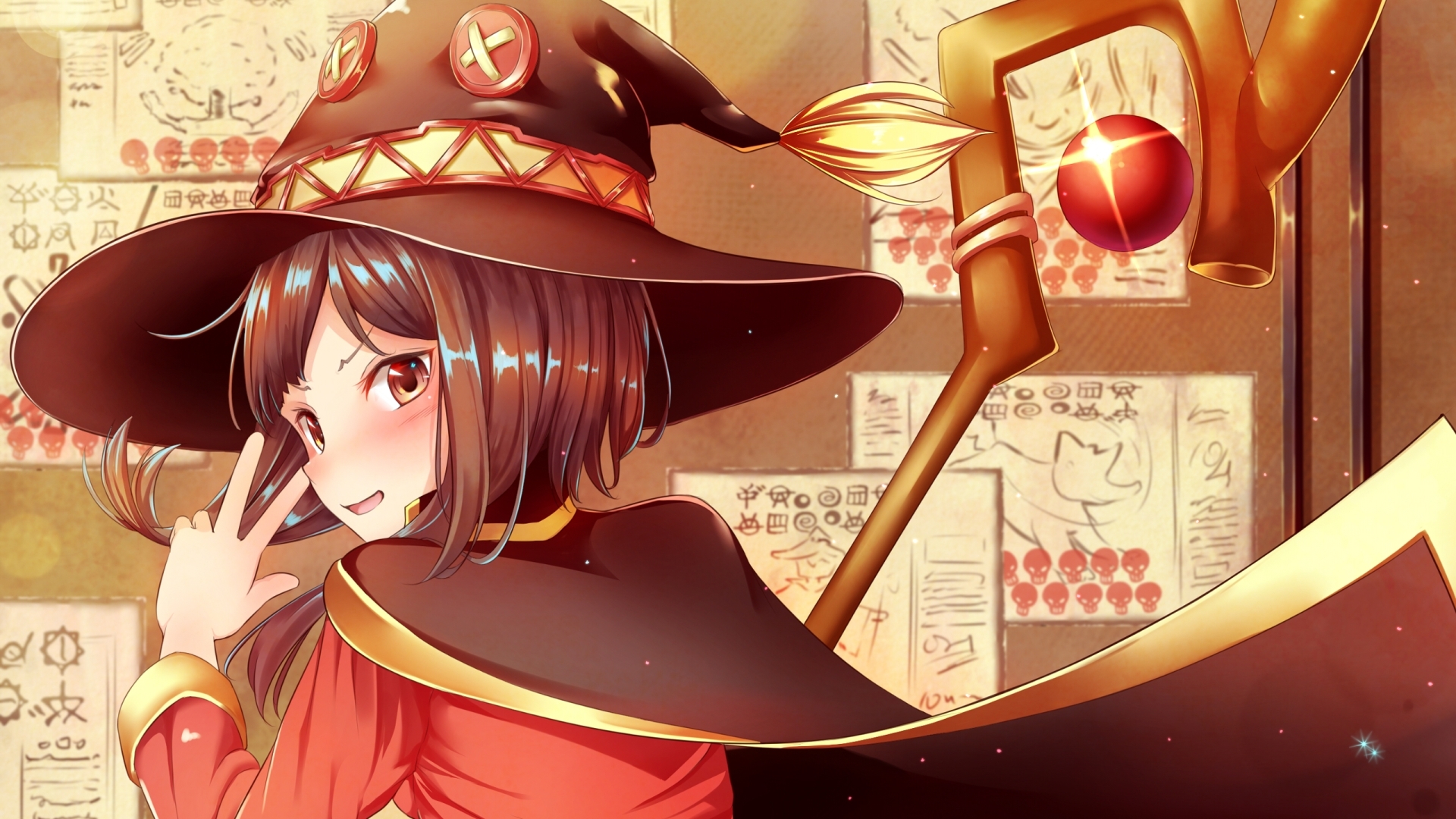 art, konosuba, girl, anime, HD Wallpaper