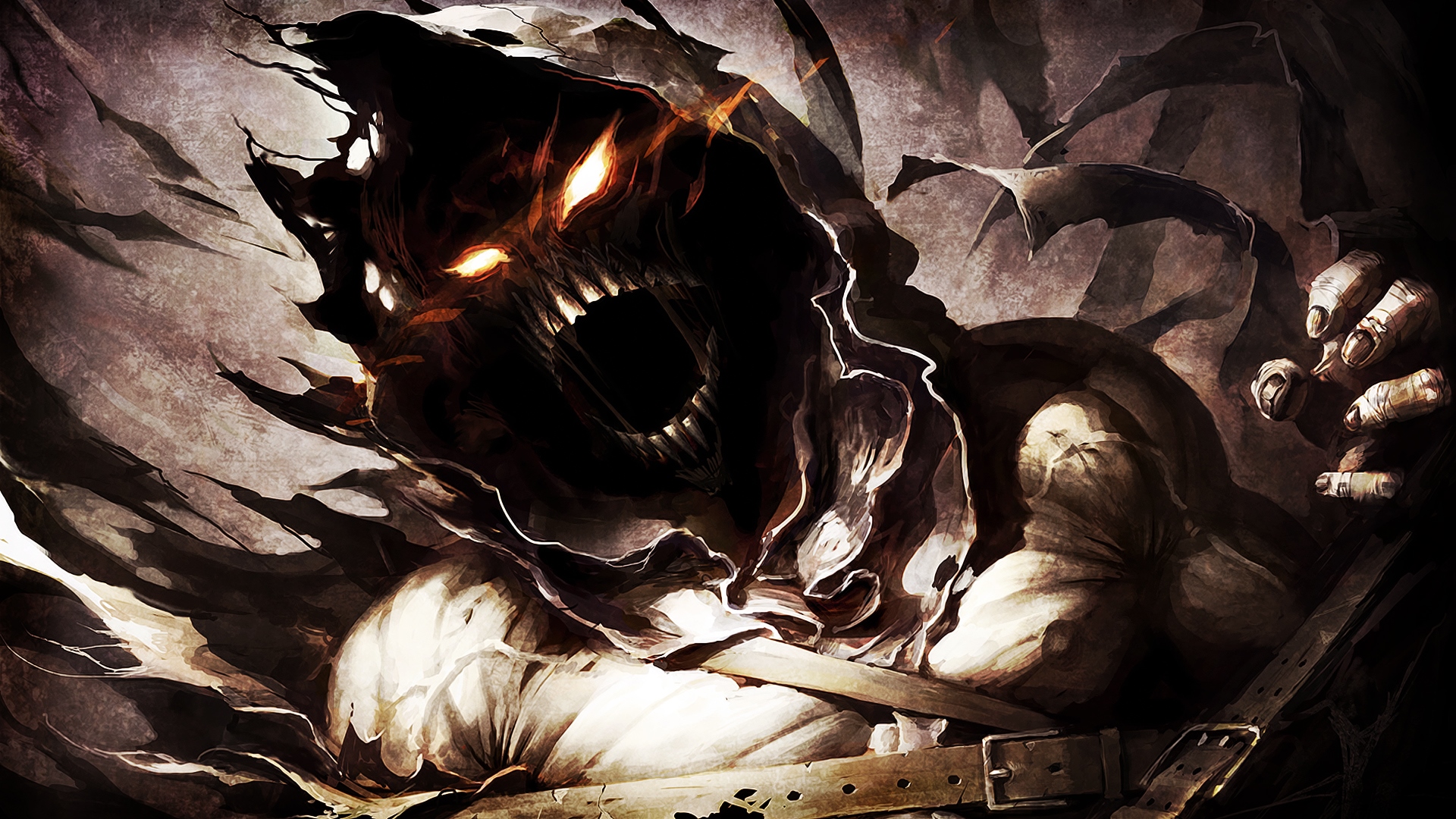 hd, demon, dark, 1080p, grim, HD Wallpaper