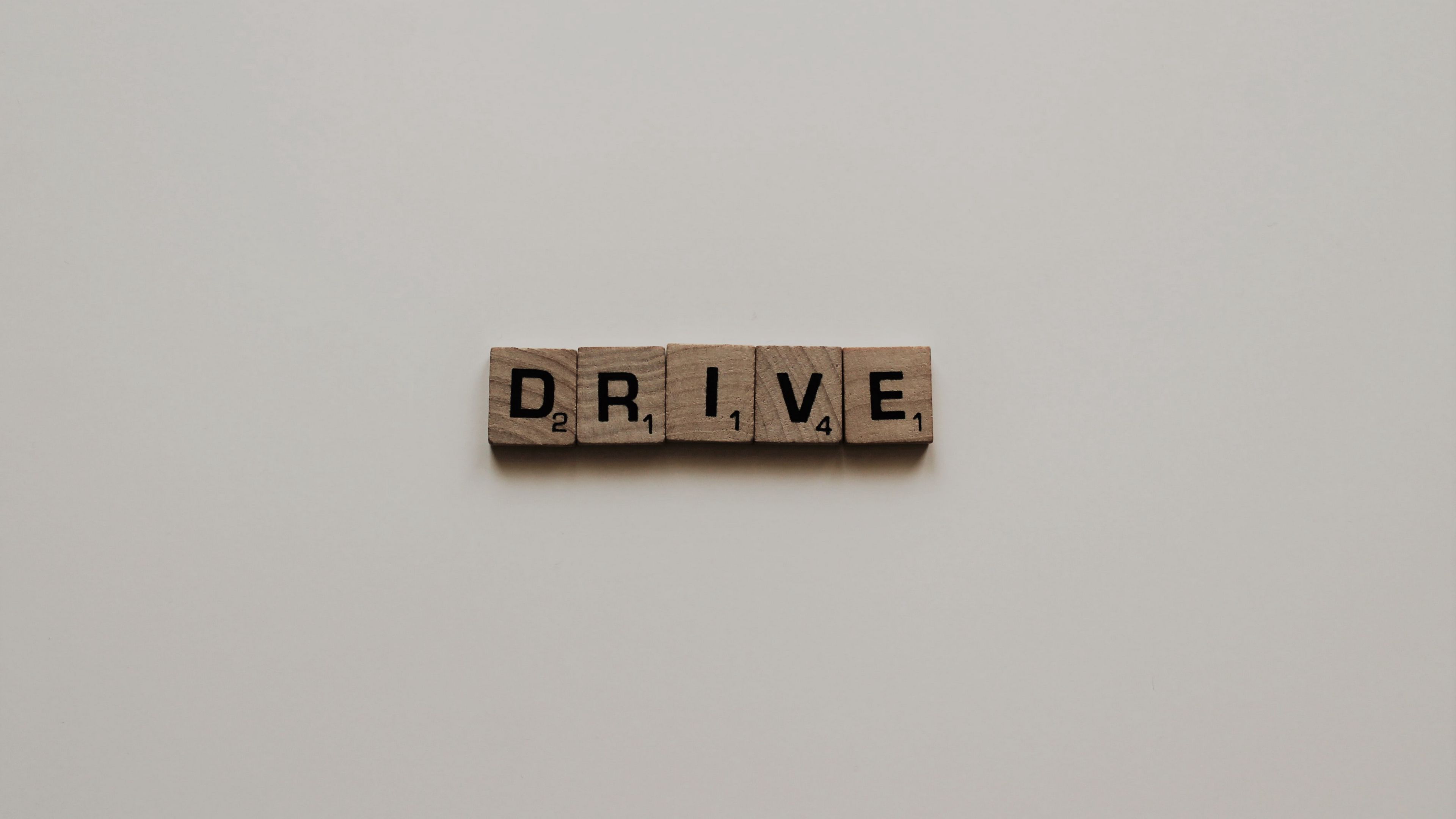 drive, words, inscription, 4k, HD Wallpaper