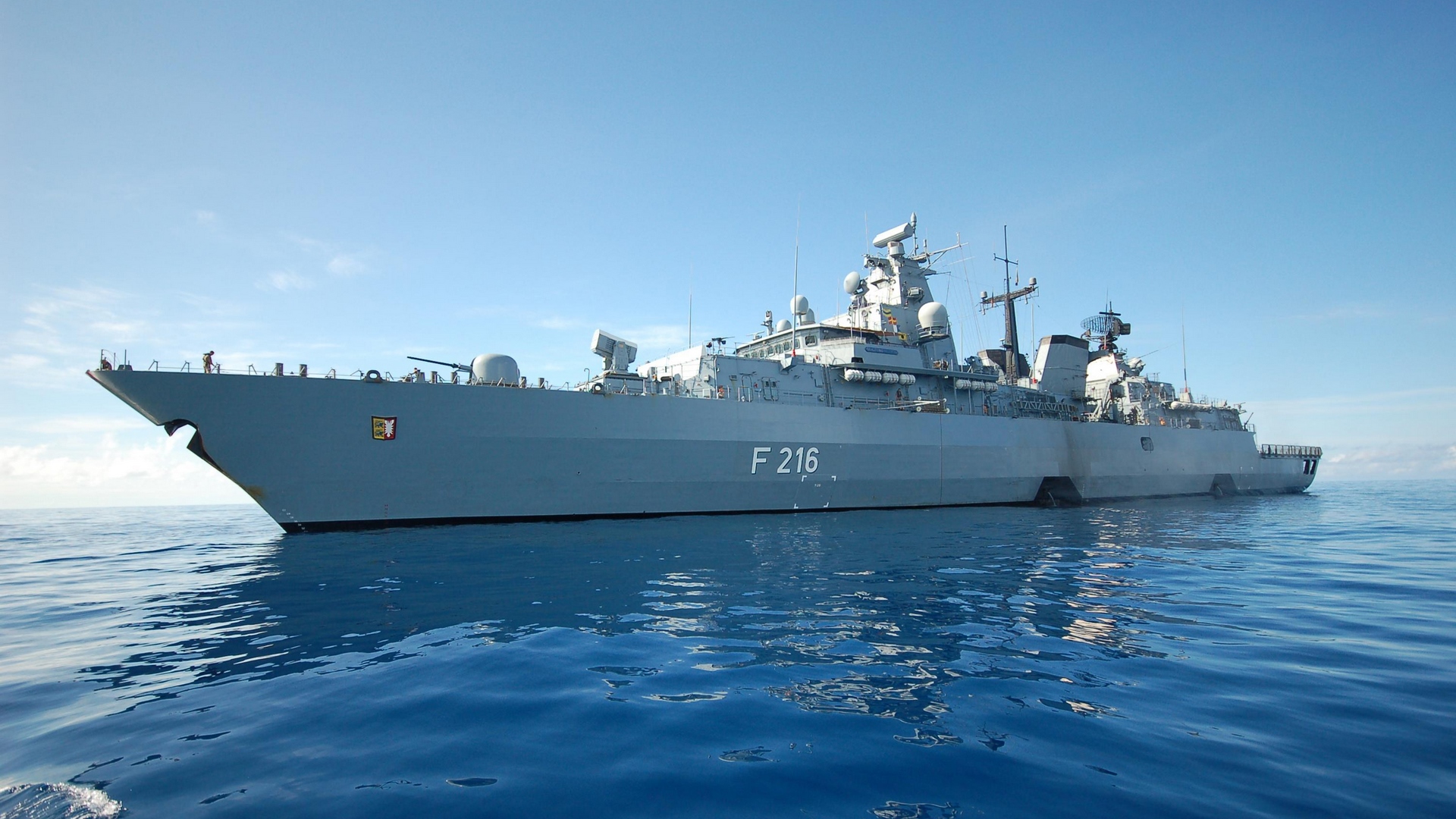 german, war, holstein, germany, schleswig, sea, frigate, ship, warship, navy, HD Wallpaper