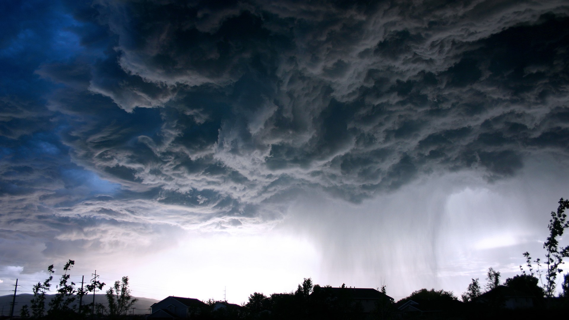 sky, storm, clouds, armageddon, HD Wallpaper