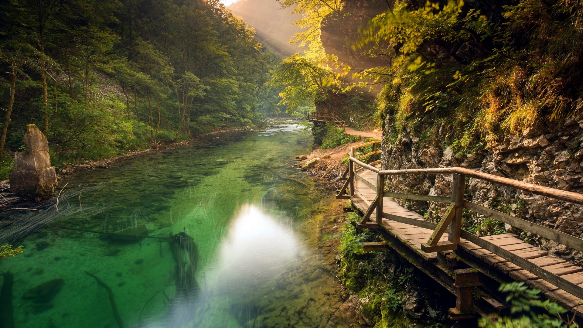 water, mountains, lake, hd, nature, landscape, HD Wallpaper