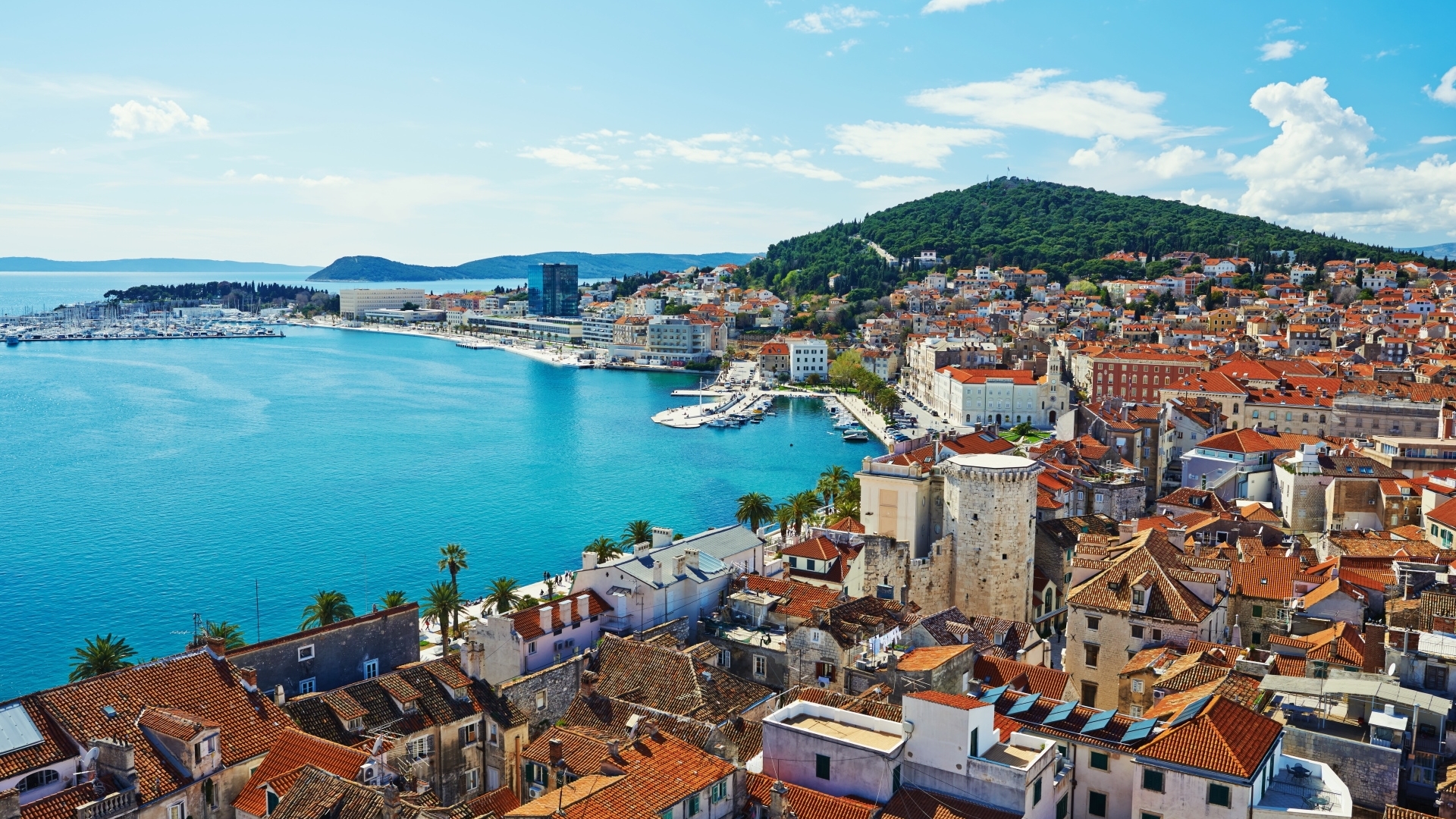 coast, croatia, nature, of, HD Wallpaper