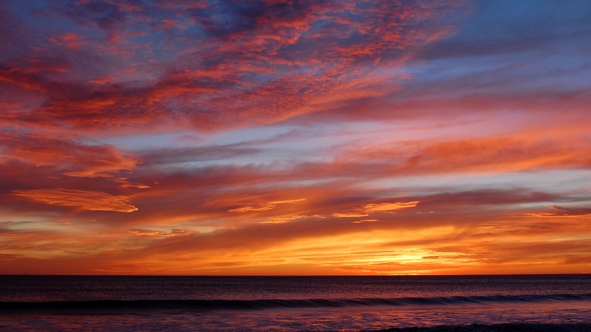 sunset, nature, HD Wallpaper