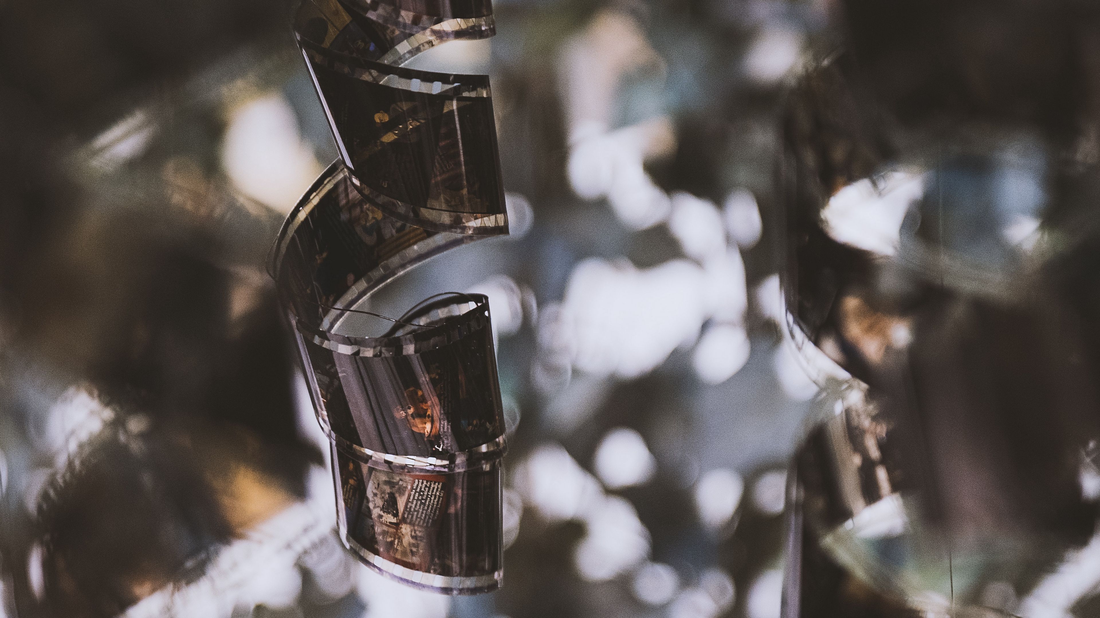 film, negative, glare, blur, 4k, HD Wallpaper