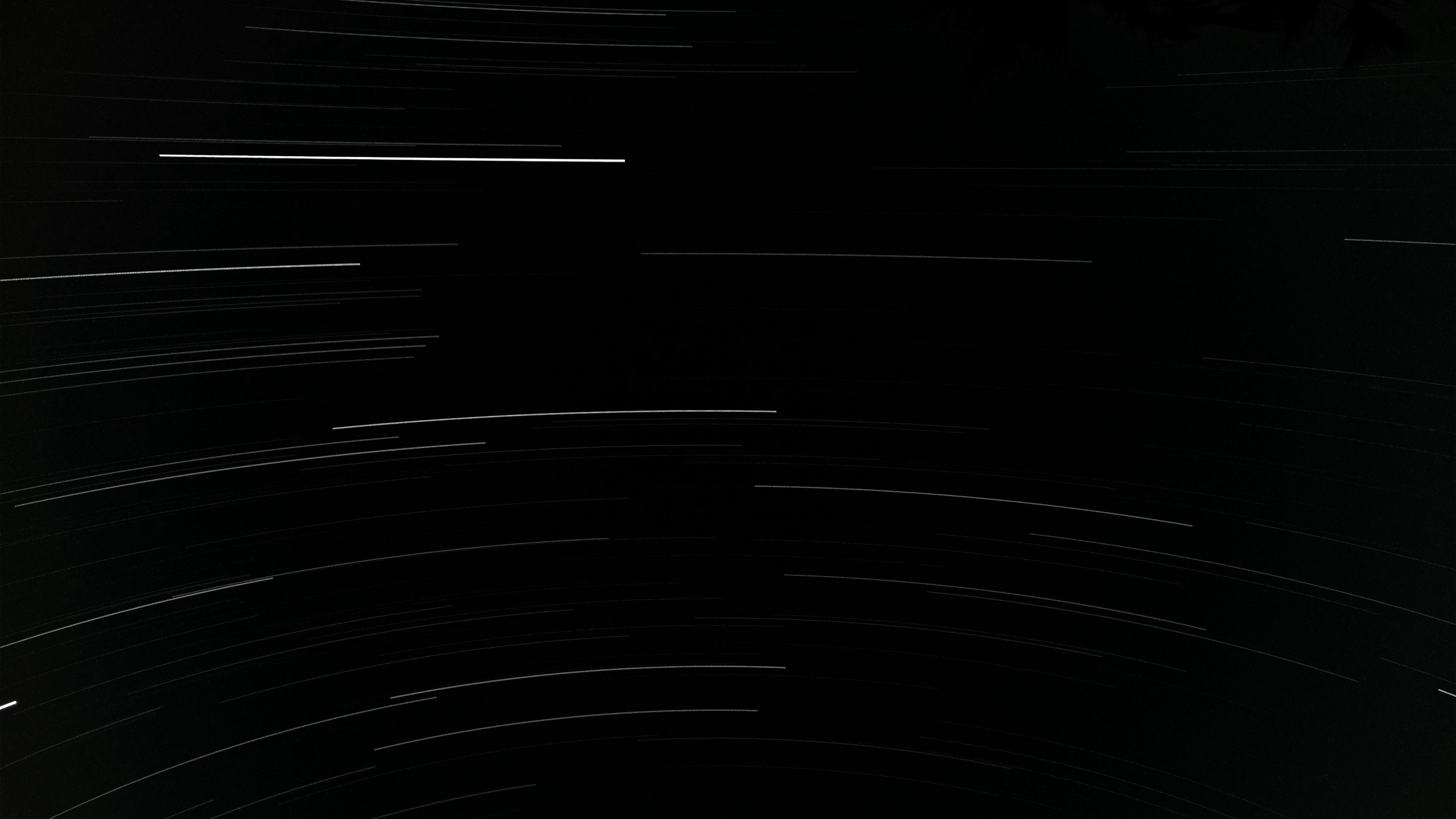 stripes, rotation, black, 4k, HD Wallpaper