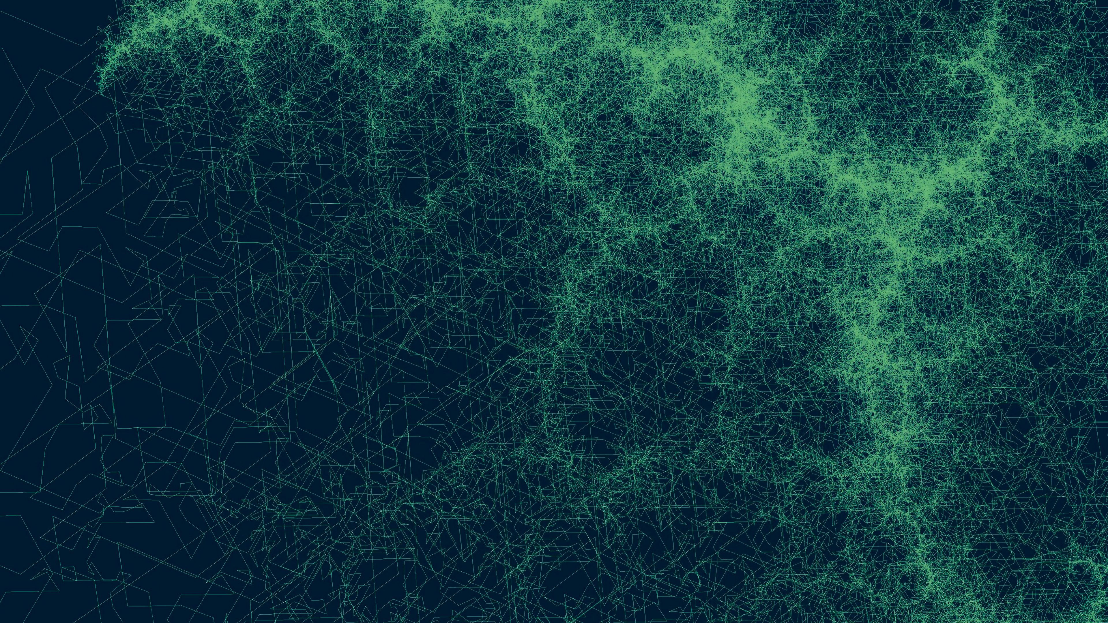 shapes, pattern, abstraction, 4k, HD Wallpaper