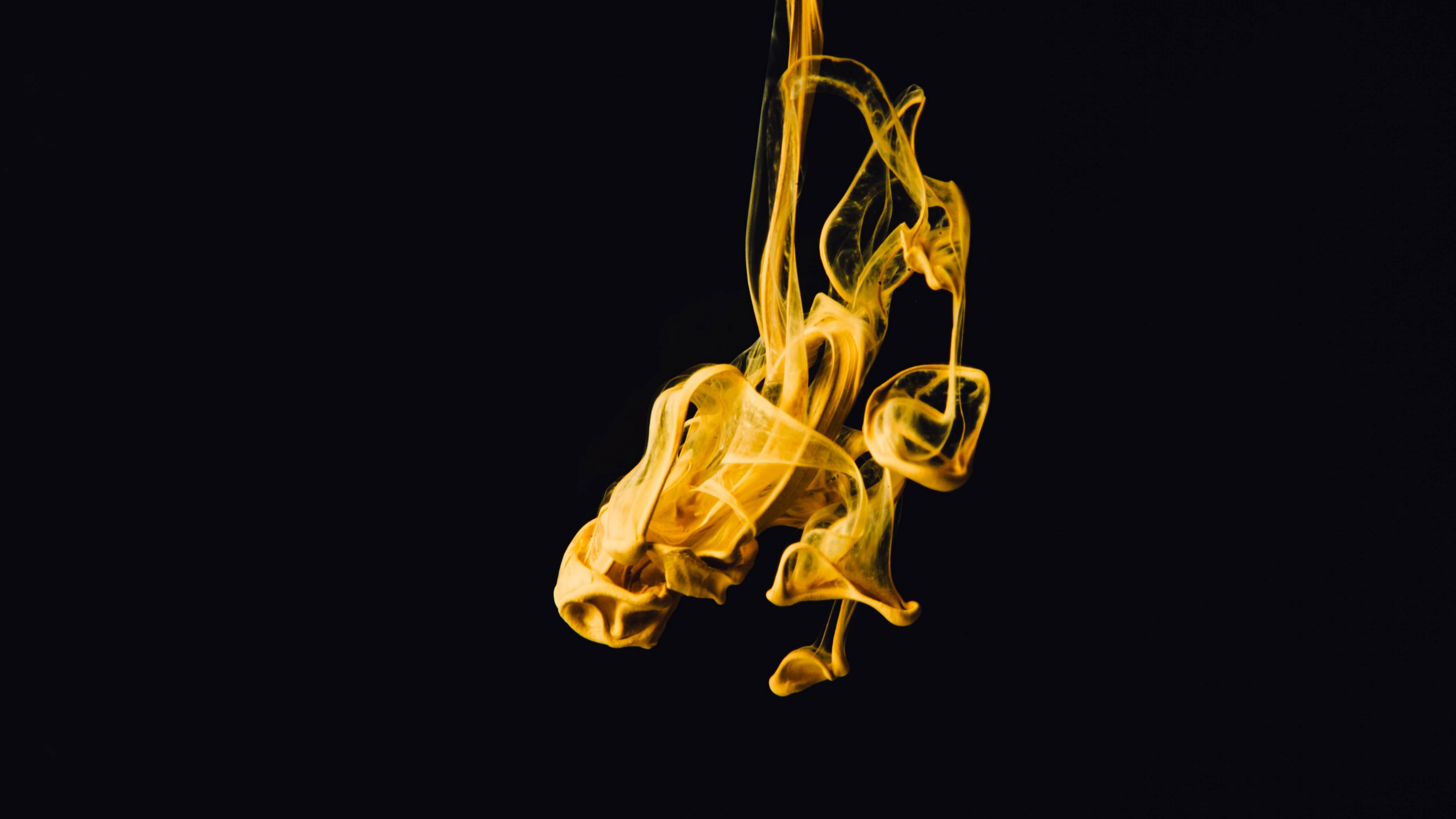 smoke, clumps, abstract, plexus, 4k, HD Wallpaper