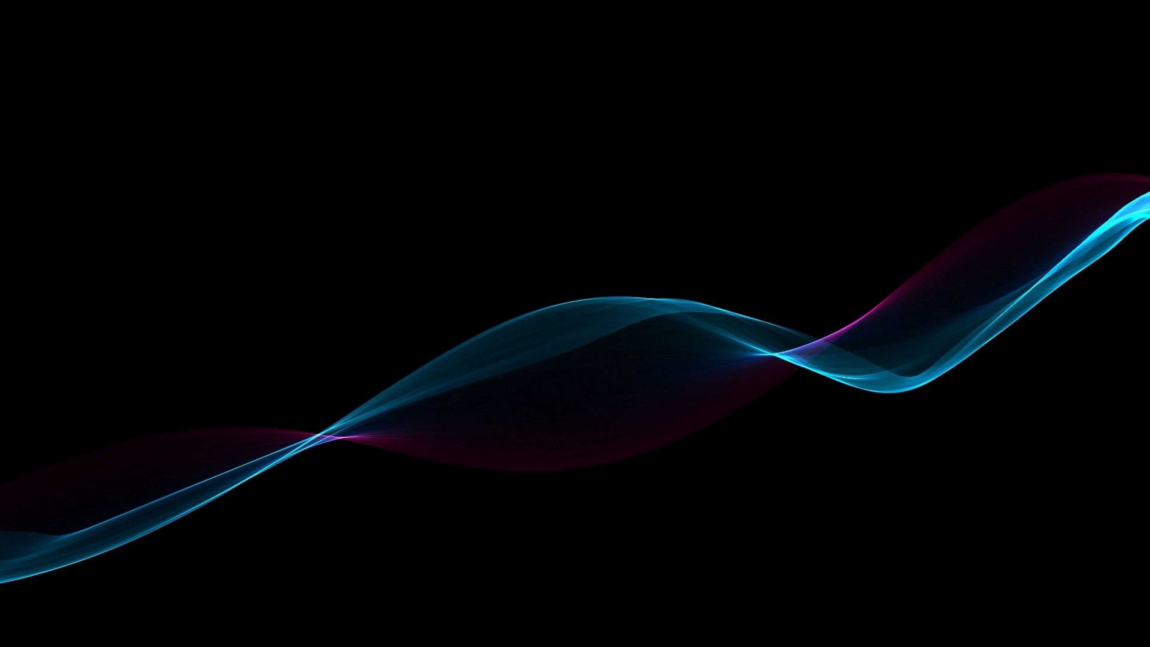 smoke, wave, background, blurred, 4k, HD Wallpaper
