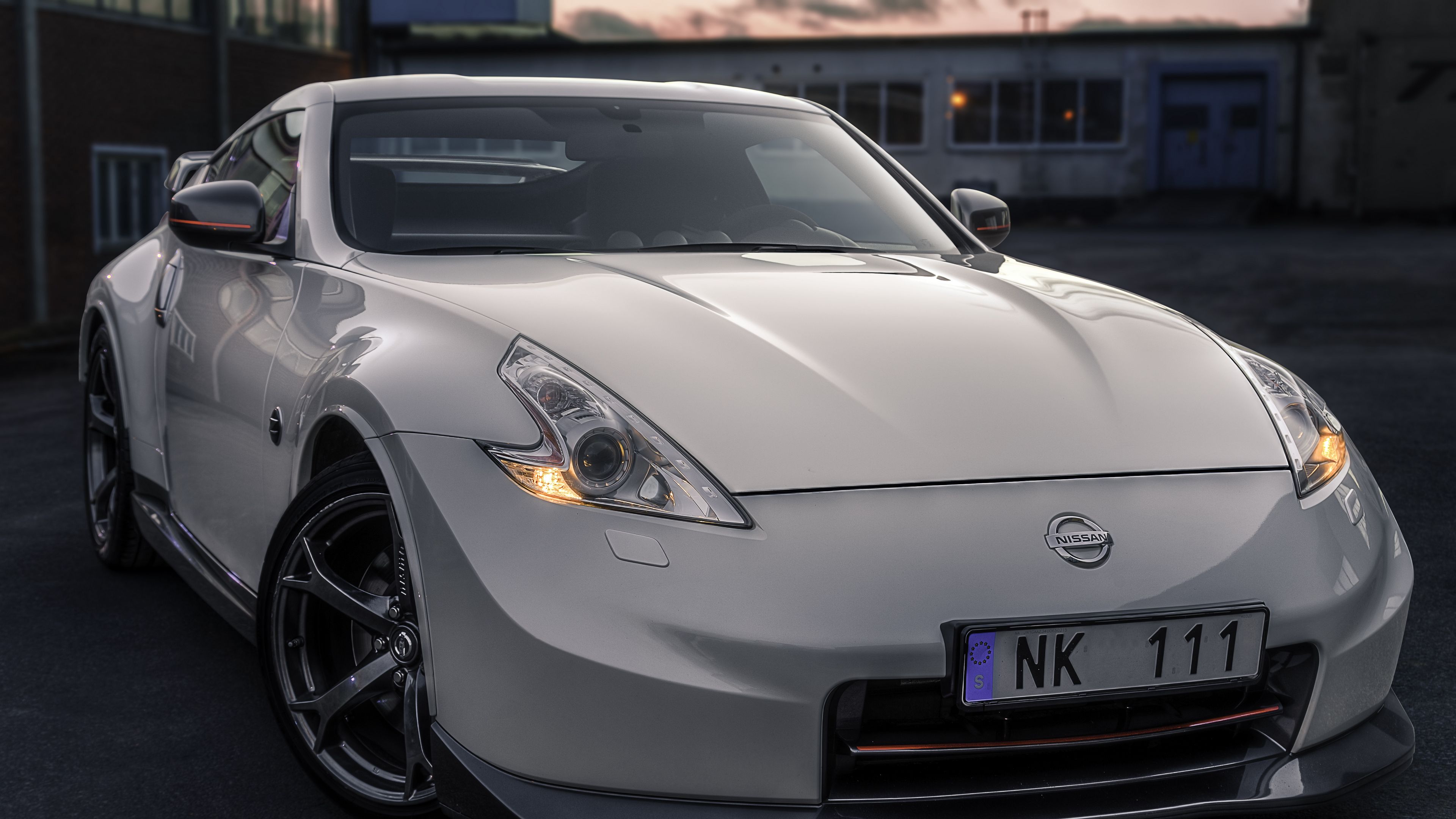 auto, side view, white, 4k, HD Wallpaper