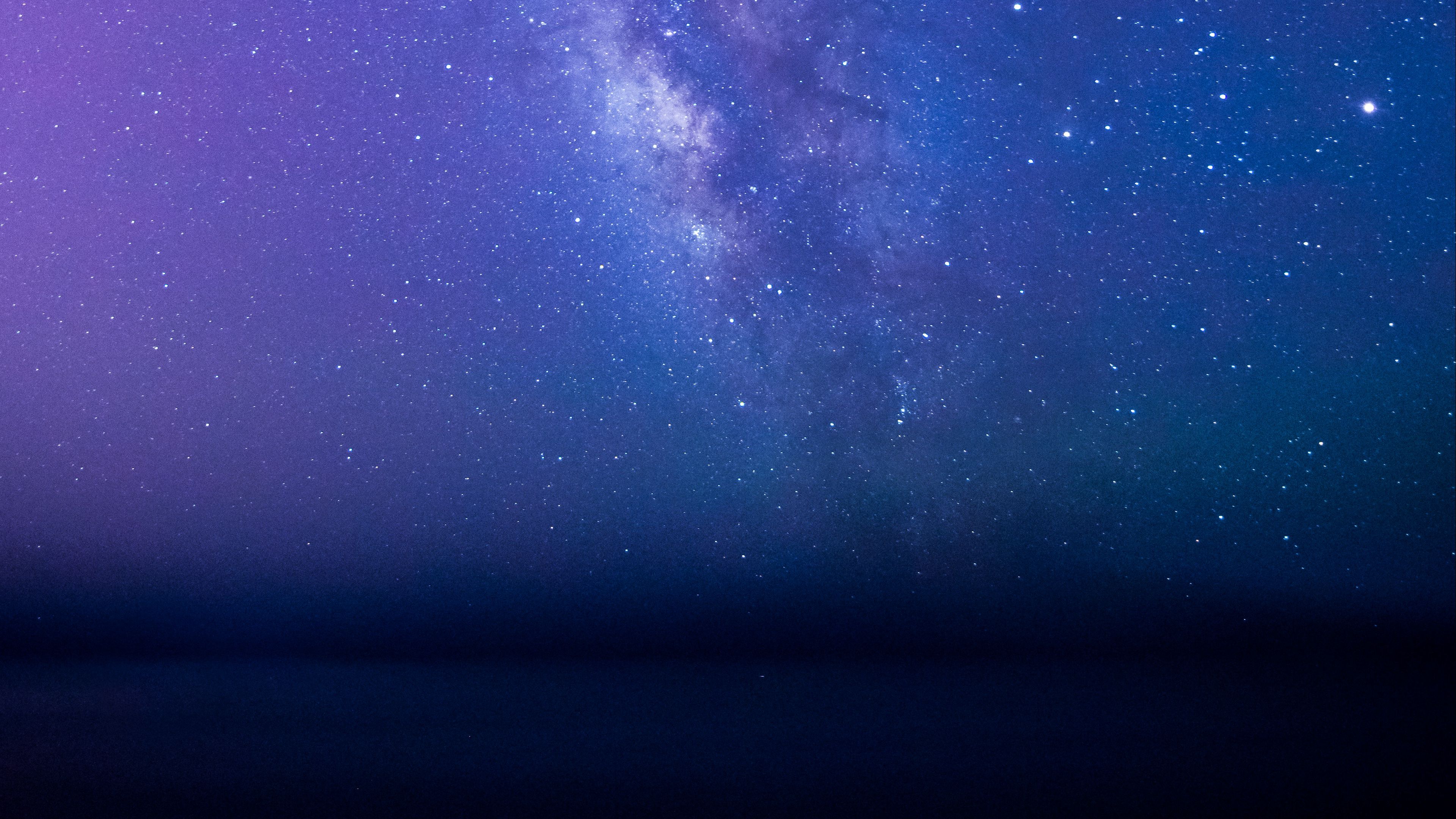 milky way, stars, starry sky, 4k, HD Wallpaper