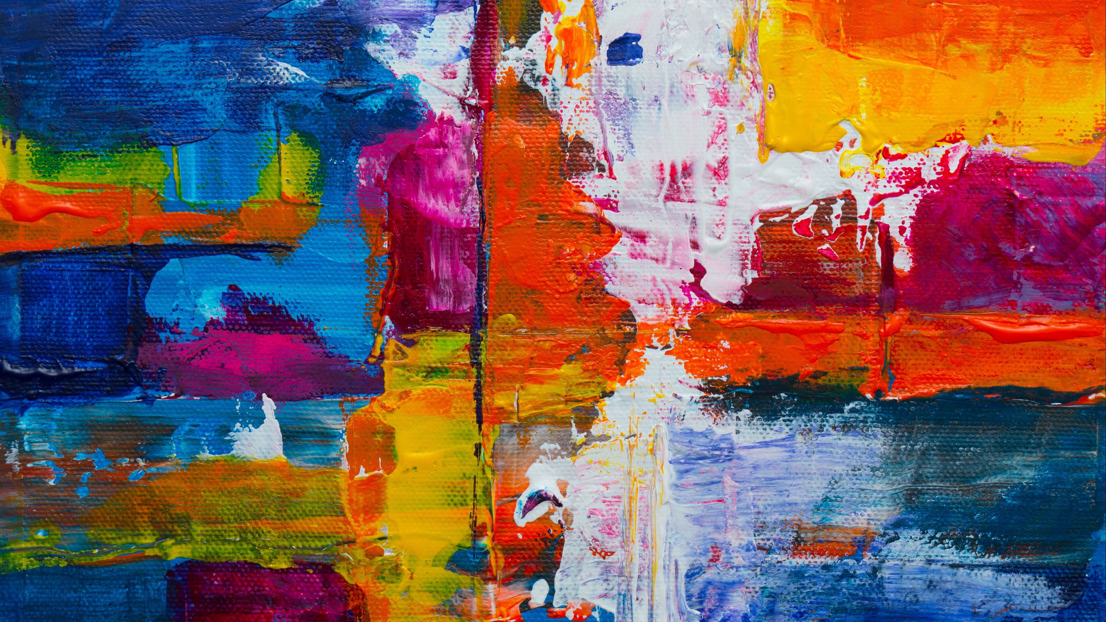 paint, stains, creativity, 4k, HD Wallpaper